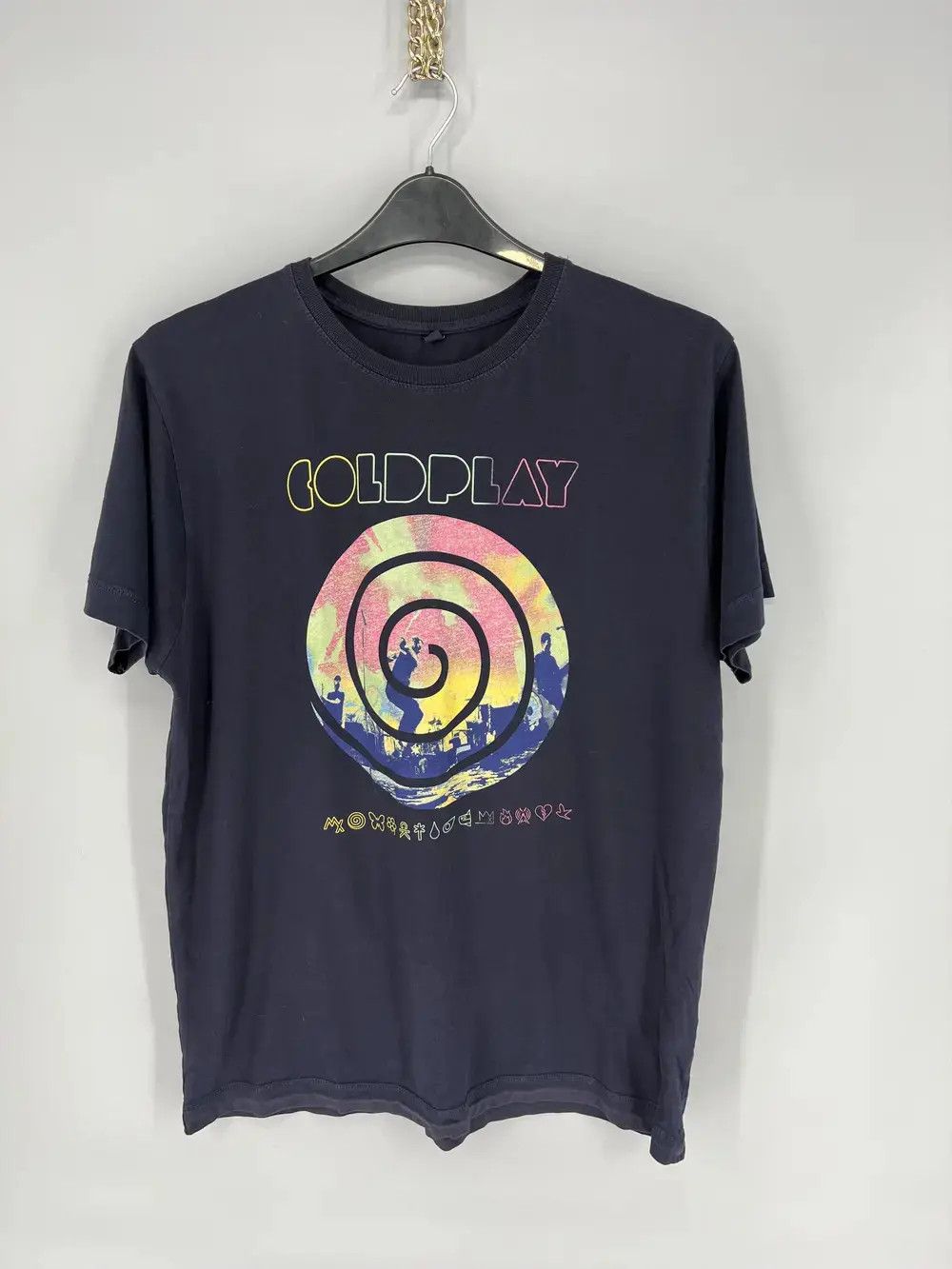Band Tees Vintage Y2K Coldplay T Shirt Mylo Xyloto 2012 Size US L / EU 52-54 / 3 - 1 Thumbnail