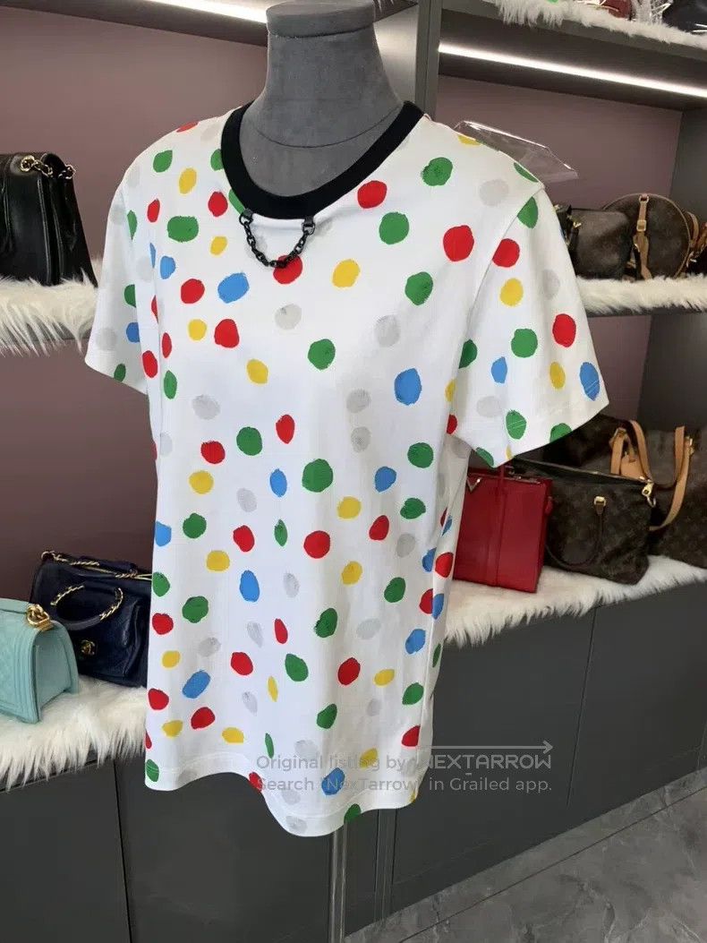 Louis Vuitton Louis Vuitton Yayoi Kusama co-branded polka-dot T-shirt Size US L / EU 52-54 / 3 - 6 Thumbnail