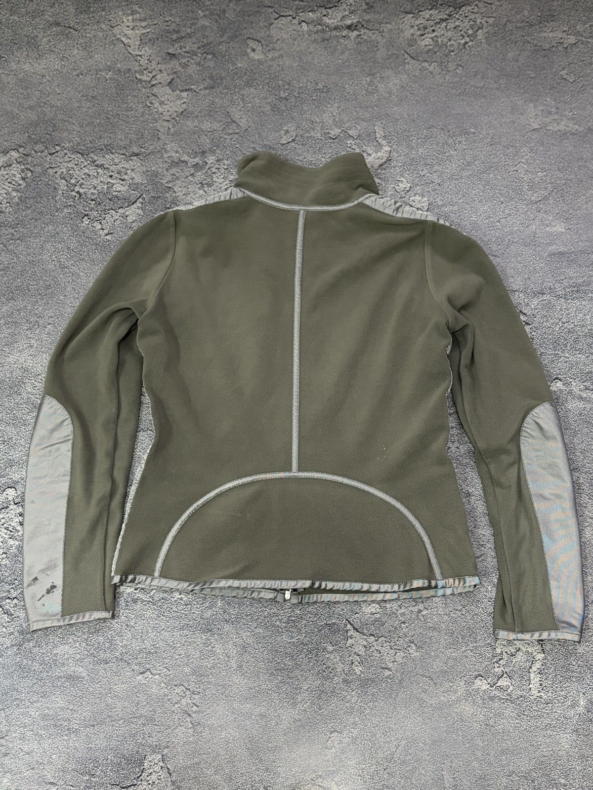 Frauenschuh FRAUENSCHUH Women’s Fleece Zip Jacket Nylon Trim m Size M / US 6-8 / IT 42-44 - 2 Thumbnail