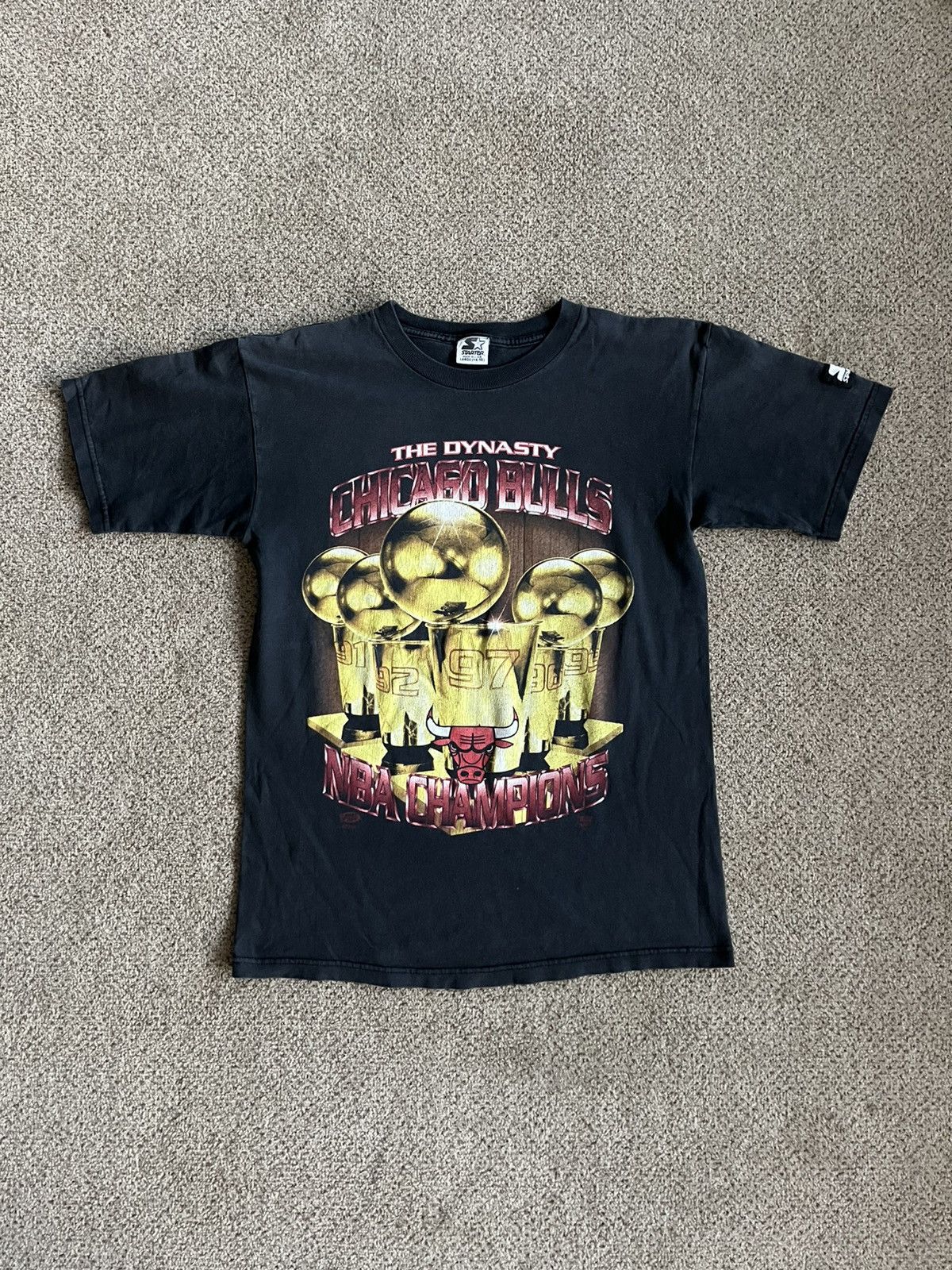 Starter Vintage 1997 Chicago Bulls NBA Champions Tee Size US S / EU 44-46 / 1 - 1 Thumbnail