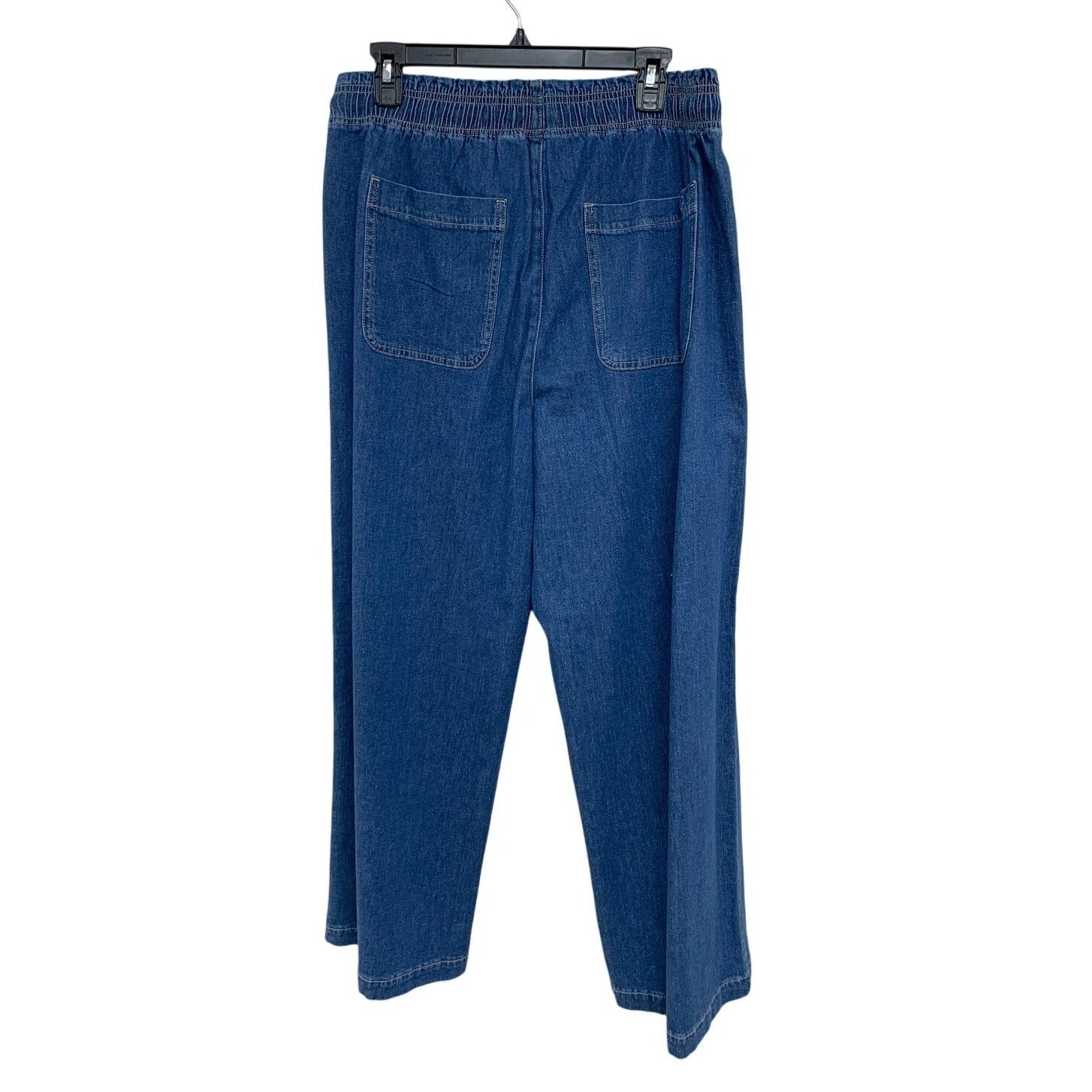 American Eagle Outfitters New American Eagle Womens Medium Blue Denim Pants Size 32" / US 10 / IT 46 - 3 Thumbnail