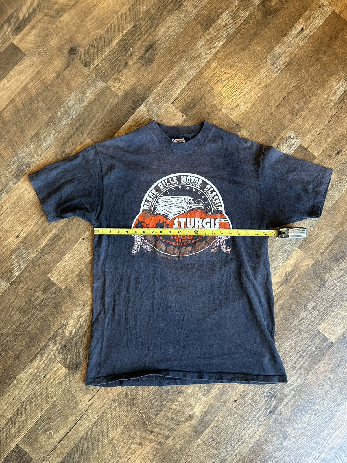 Harley Davidson × Vintage 1989 Sturgis Motorcycle Rally tee Size US XL / EU 56 / 4 - 6 Thumbnail