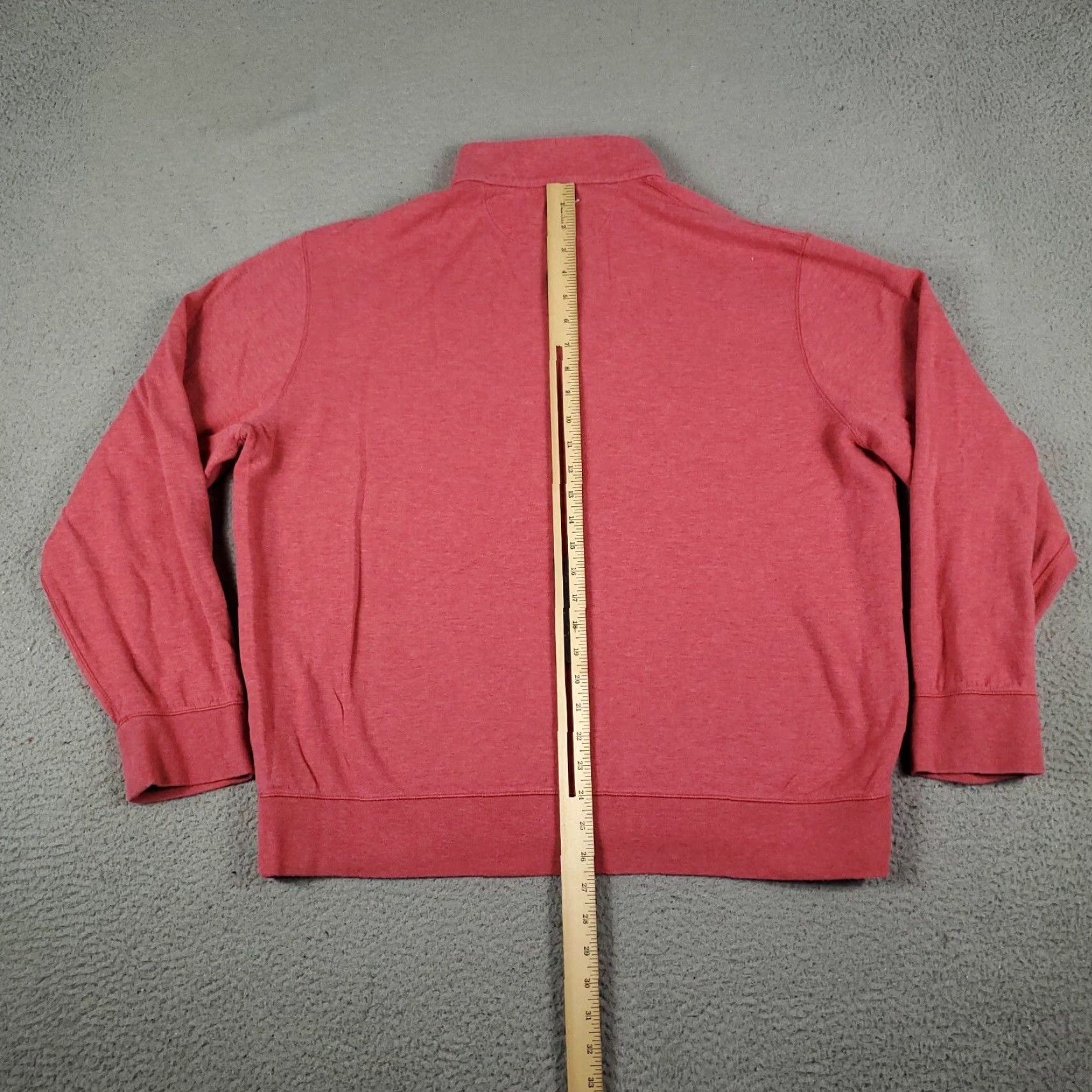 Polo Ralph Lauren Ralph Lauren Performance Pony Sweater Mens XL Red 1/4 Zip Pullover Size US XL / EU 56 / 4 - 6 Thumbnail