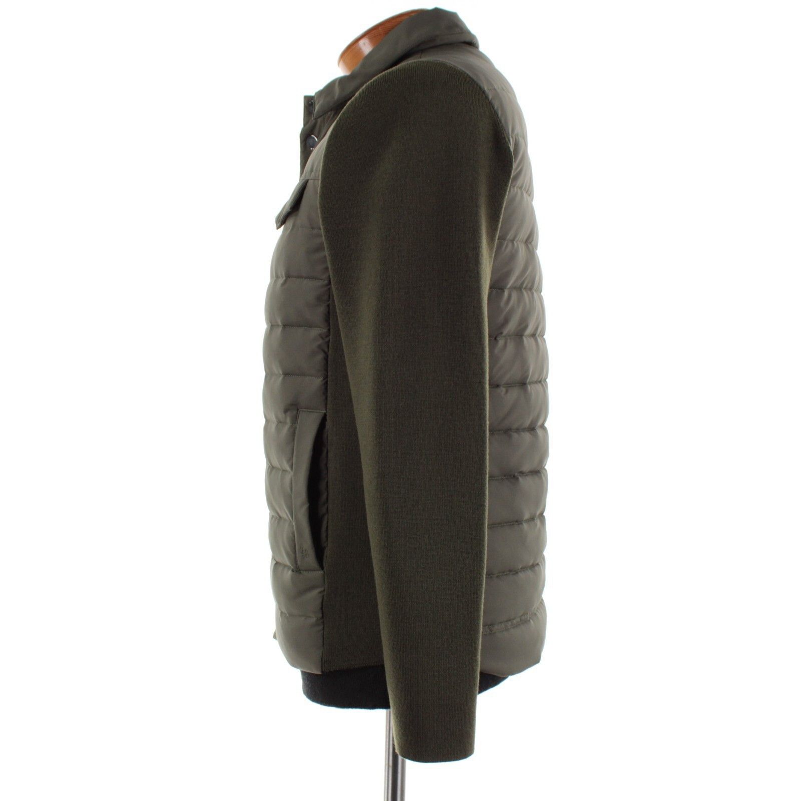 Luciano Barbera Luciano Barbera Jacket Size M US In Green Polyester & Wool Size US M / EU 48-50 / 2 - 5 Thumbnail