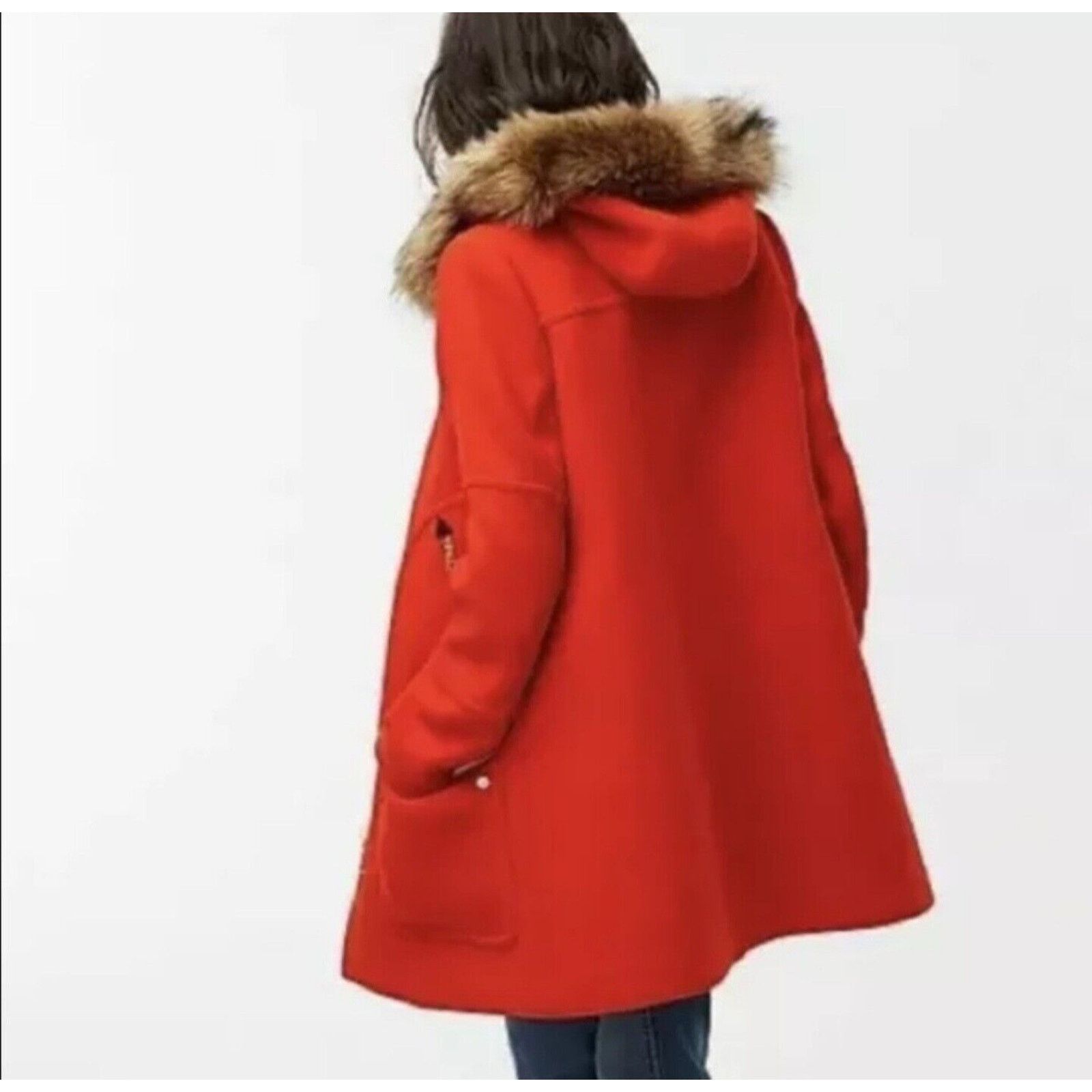 J.Crew J.Crew Chateau in Italian Stadium-Cloth Wool 2 Magenta Size XS / US 0-2 / IT 36-38 - 8 Thumbnail