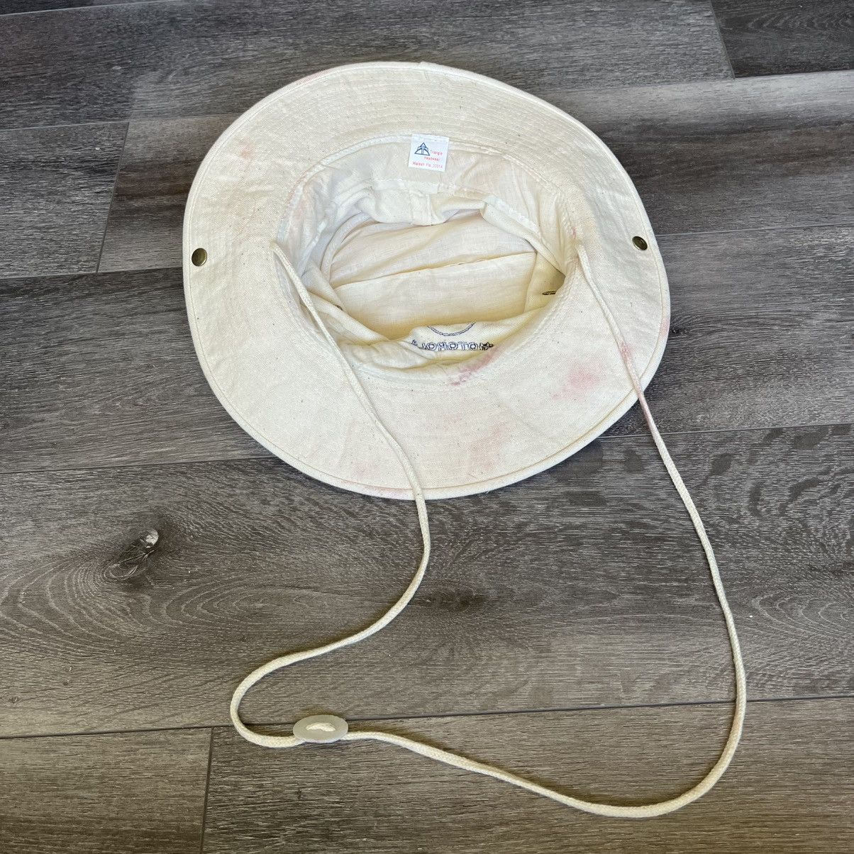 Motorola New Vintage 1990s Motorola Logo Safari Bucket Sun Hat Strap Size ONE SIZE - 8 Thumbnail