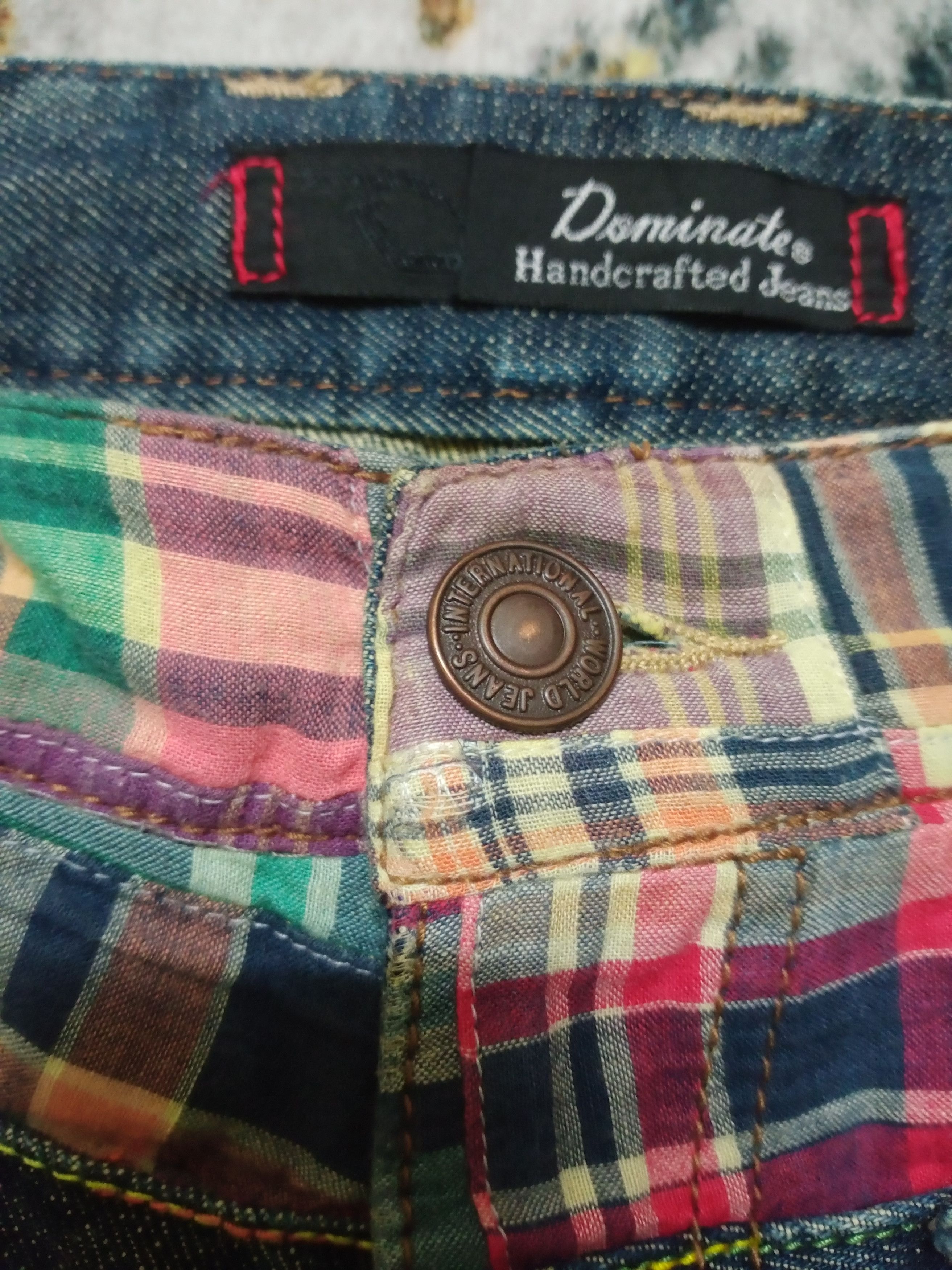 Hysteric Glamour Dominate Handcrafted Jeans Must Double Waist Denim Pants Size US 30 / EU 46 - 10 Thumbnail