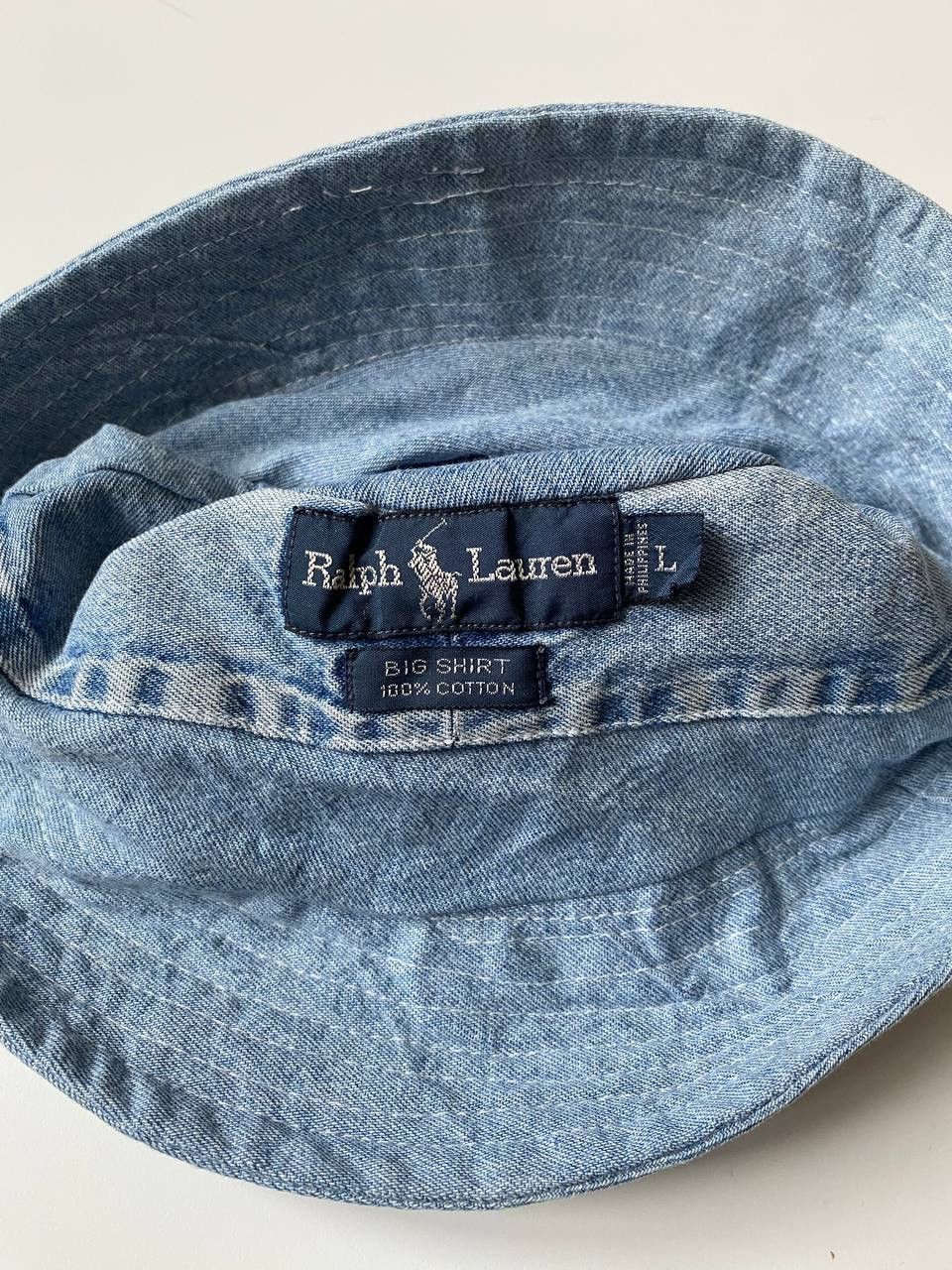 Polo Ralph Lauren Vintage Ralph Lauren Panama Hat Jeans style Size L Size ONE SIZE - 4 Thumbnail