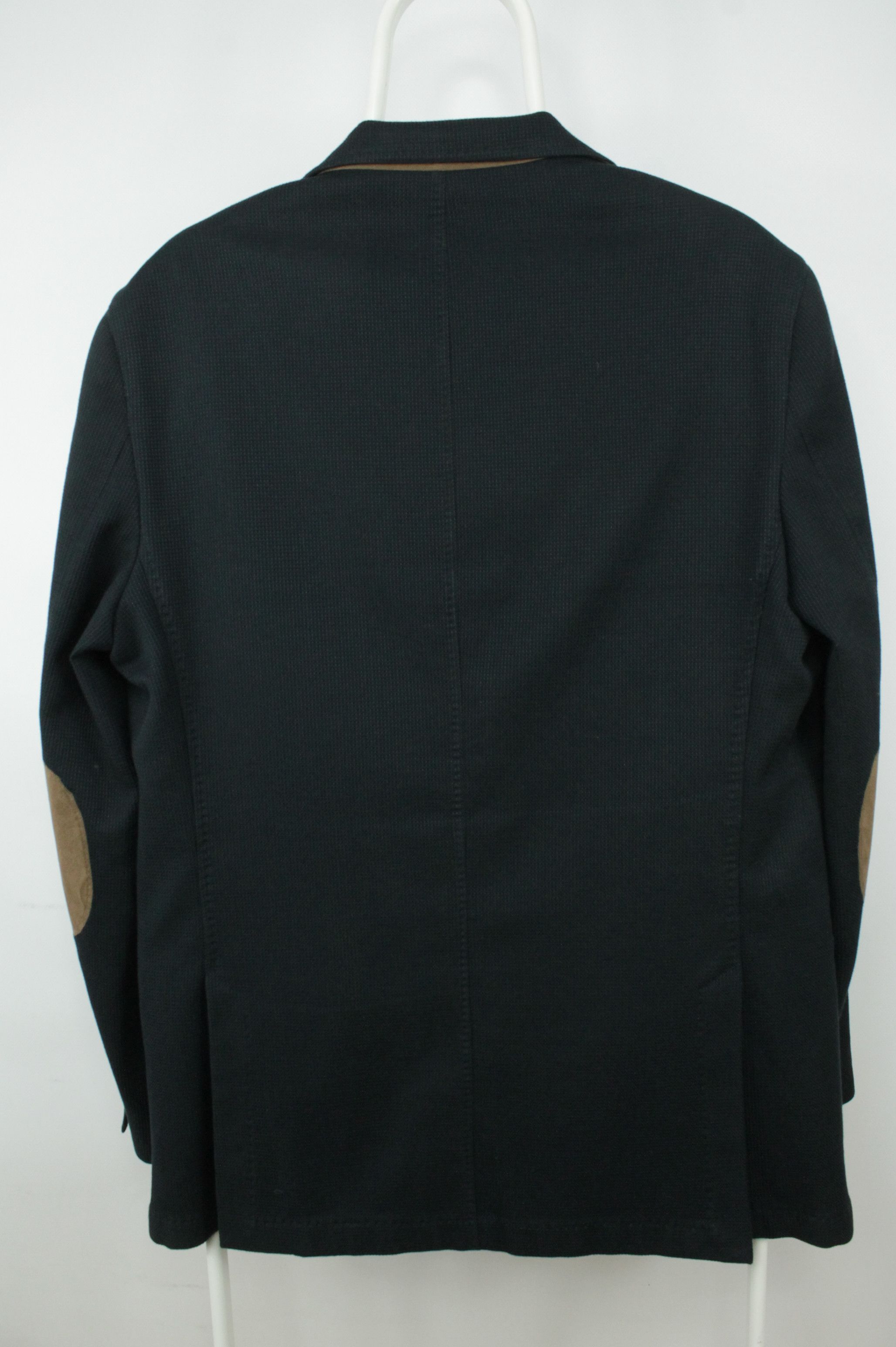 Designer × Massimo Dutti Massimo Dutti Waffle Cotton Elbow Patch Blazer Jacket Size US L / EU 52-54 / 3 - 5 Thumbnail