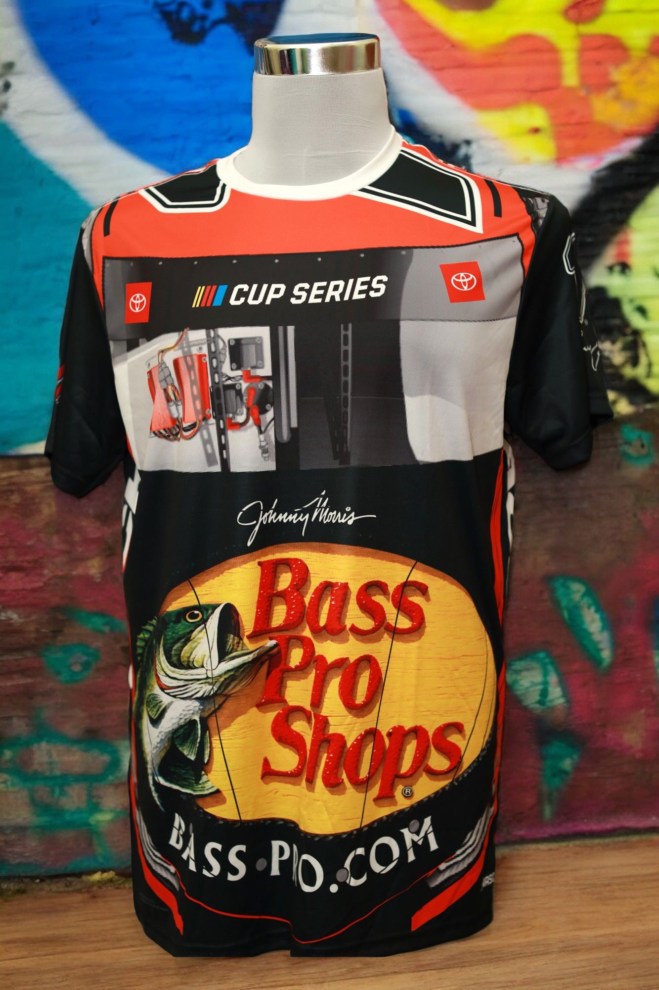 NASCAR NASCAR- Bass Pro Shops Martin Truex Jr.'s Toyota race car. Size US M / EU 48-50 / 2 - 1 Thumbnail