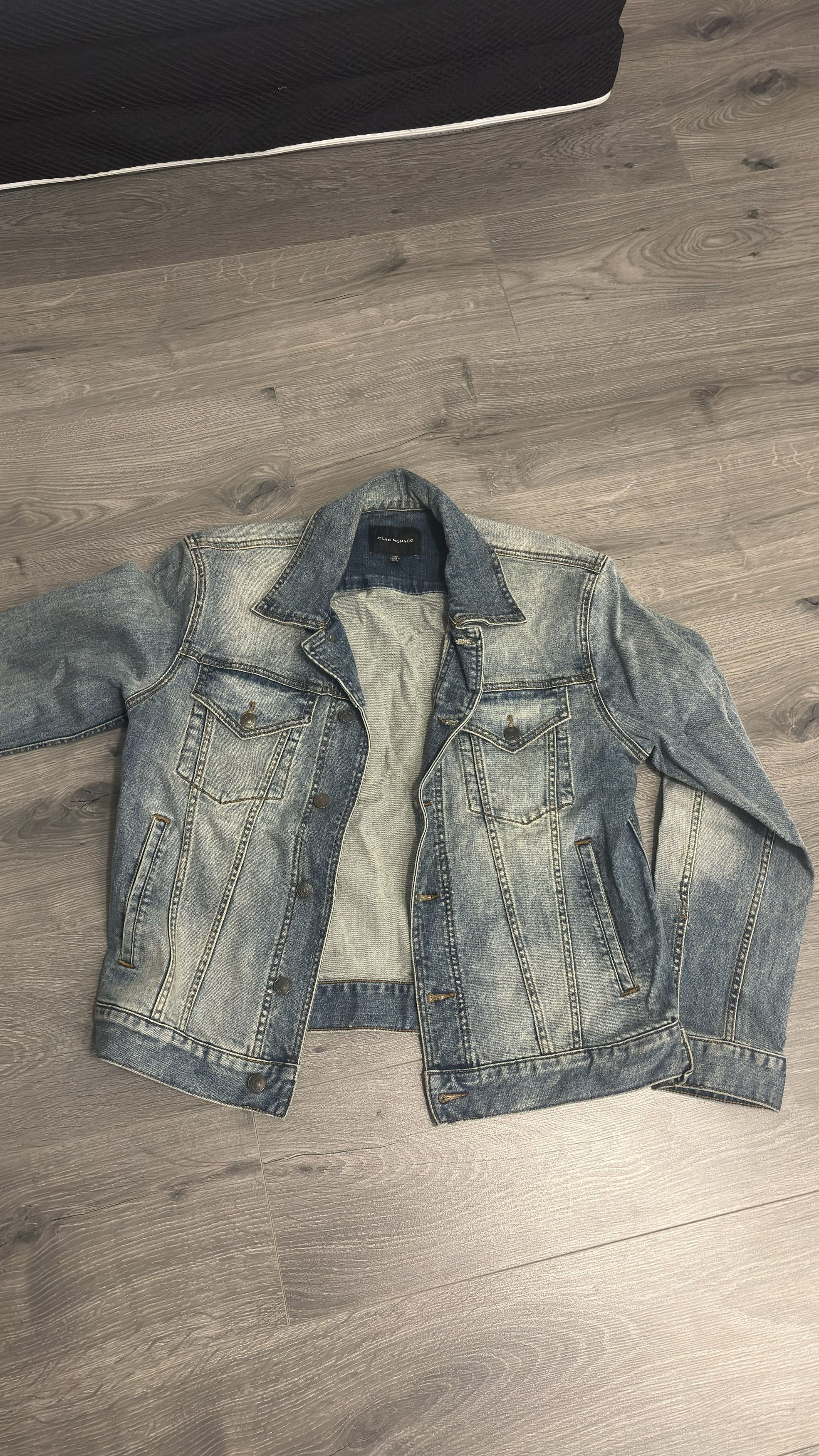 Club Monaco Classic Trucker Denim Jacket