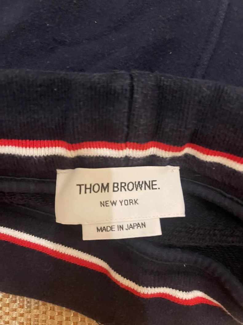 Thom Browne Thom Browne size2 Blue striped knit shorts Size US 27 - 4 Thumbnail