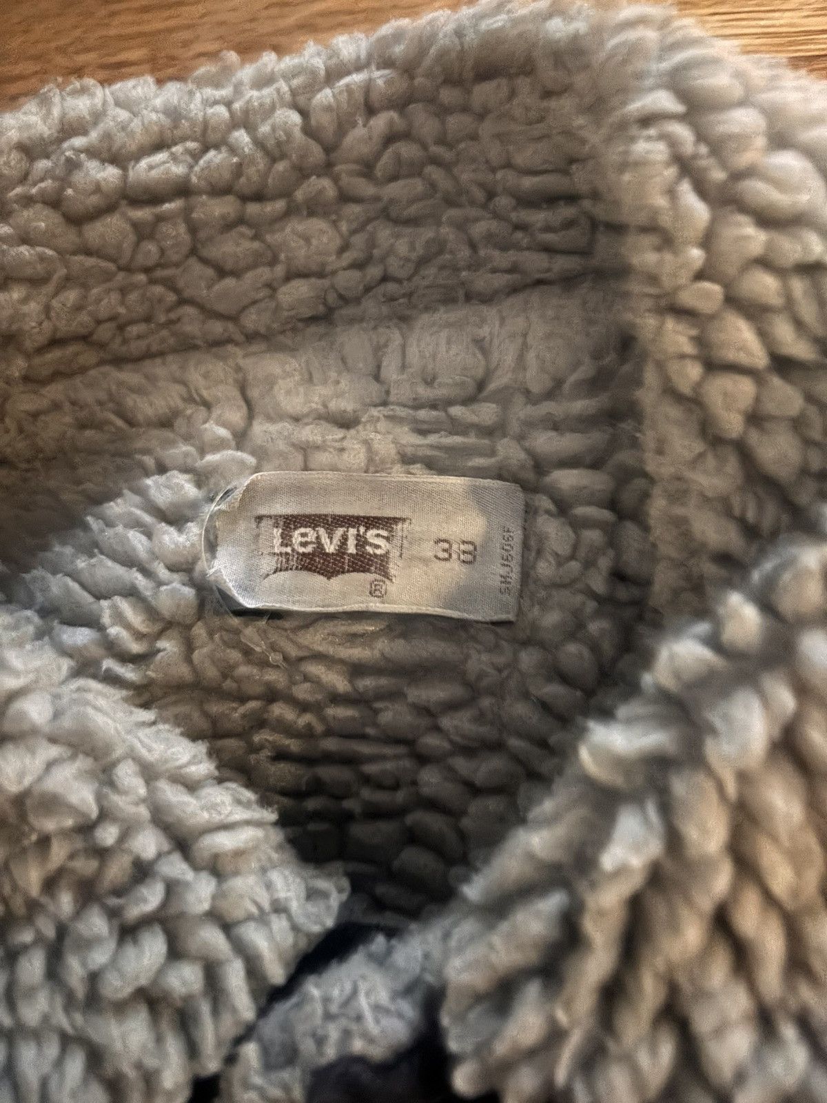 Levi's Levis Sherpa Lined Jean Jacket (Dyed) Size US M / EU 48-50 / 2 - 3 Thumbnail