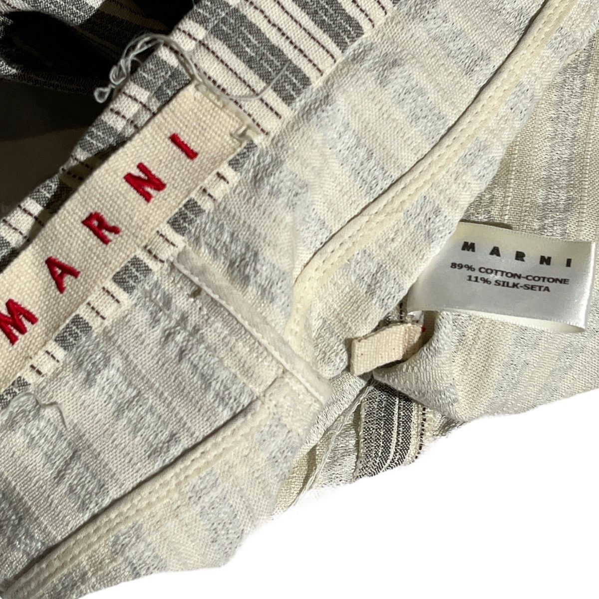 Marni Flared vertical stripe pant Size US 30 / EU 46 - 3 Thumbnail
