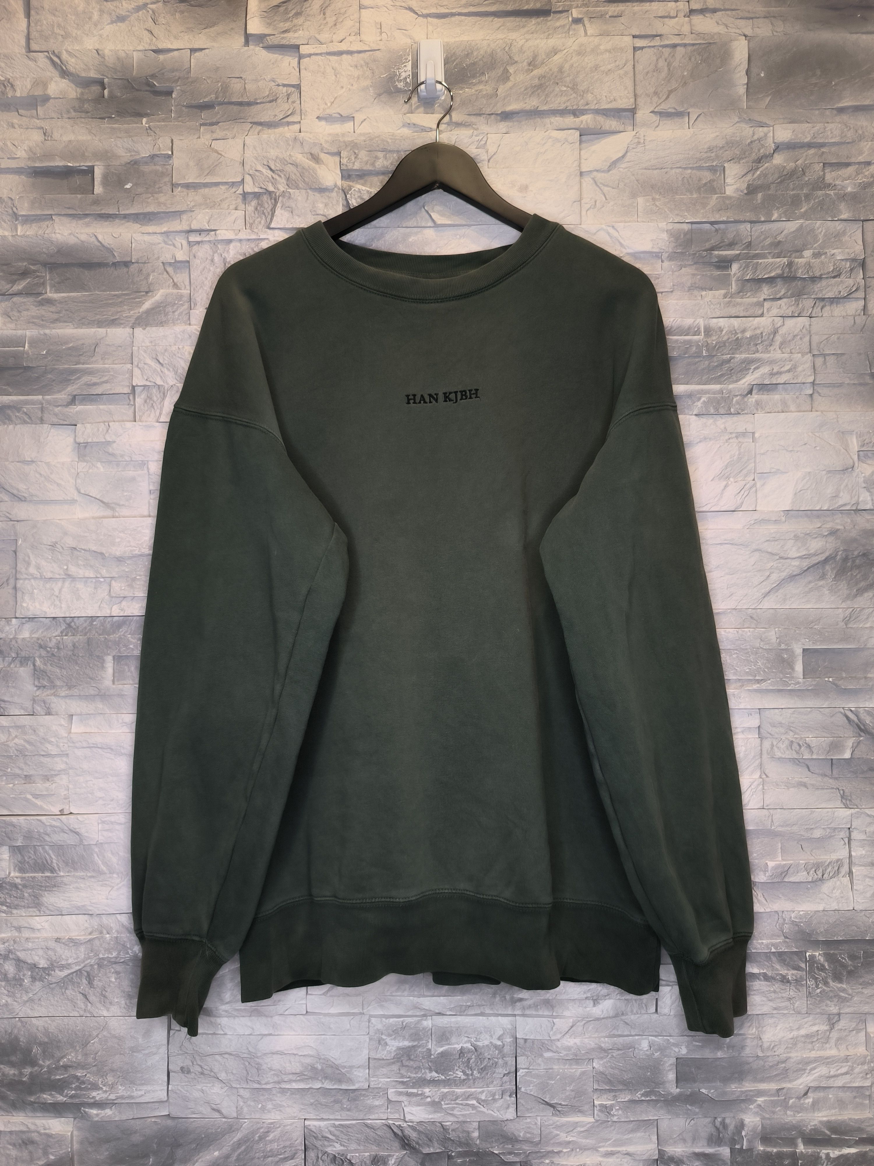 Han Kjobenhavn Vintage Han Kjobenhavn Sweatshirt Green Logo Basic Size US M / EU 48-50 / 2 - 1 Thumbnail