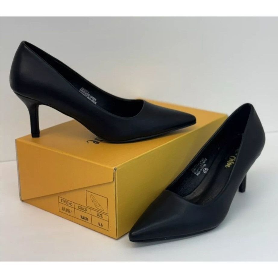 Other CHASE+CHLOE / Julian-1 / Black / Faux Leather / Pointed / To Size US 7.5 / IT 37.5 - 7 Thumbnail