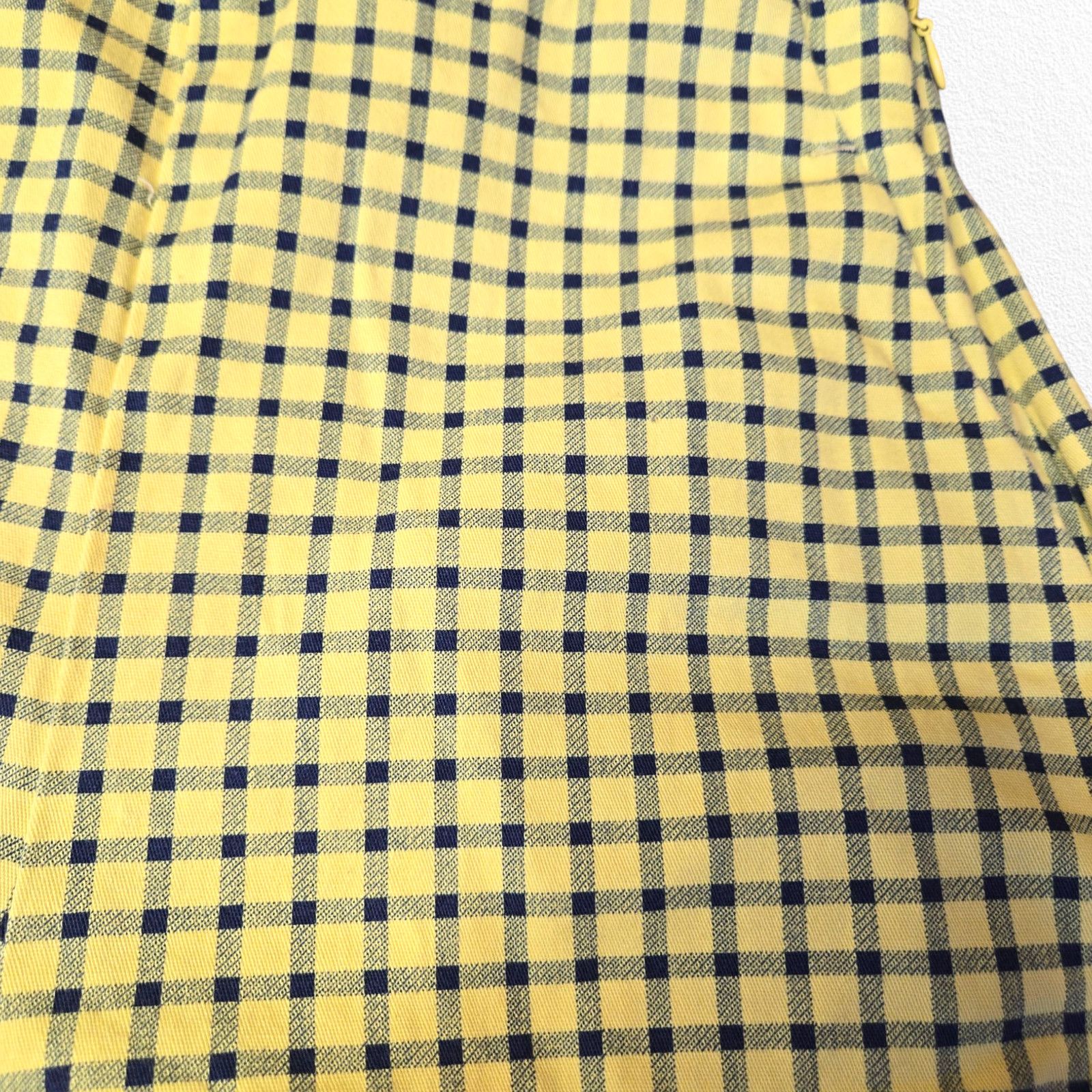 Zara Zara Yellow Navy Plaid Shorts Size Medium Size 30" / US 8 / IT 44 - 8 Thumbnail