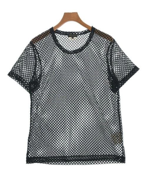 Comme des Garcons Homme Plus T-Shirts Polyester Fish Net Pattern Crewneck Black Size US M / EU 48-50 / 2 - 1 Thumbnail