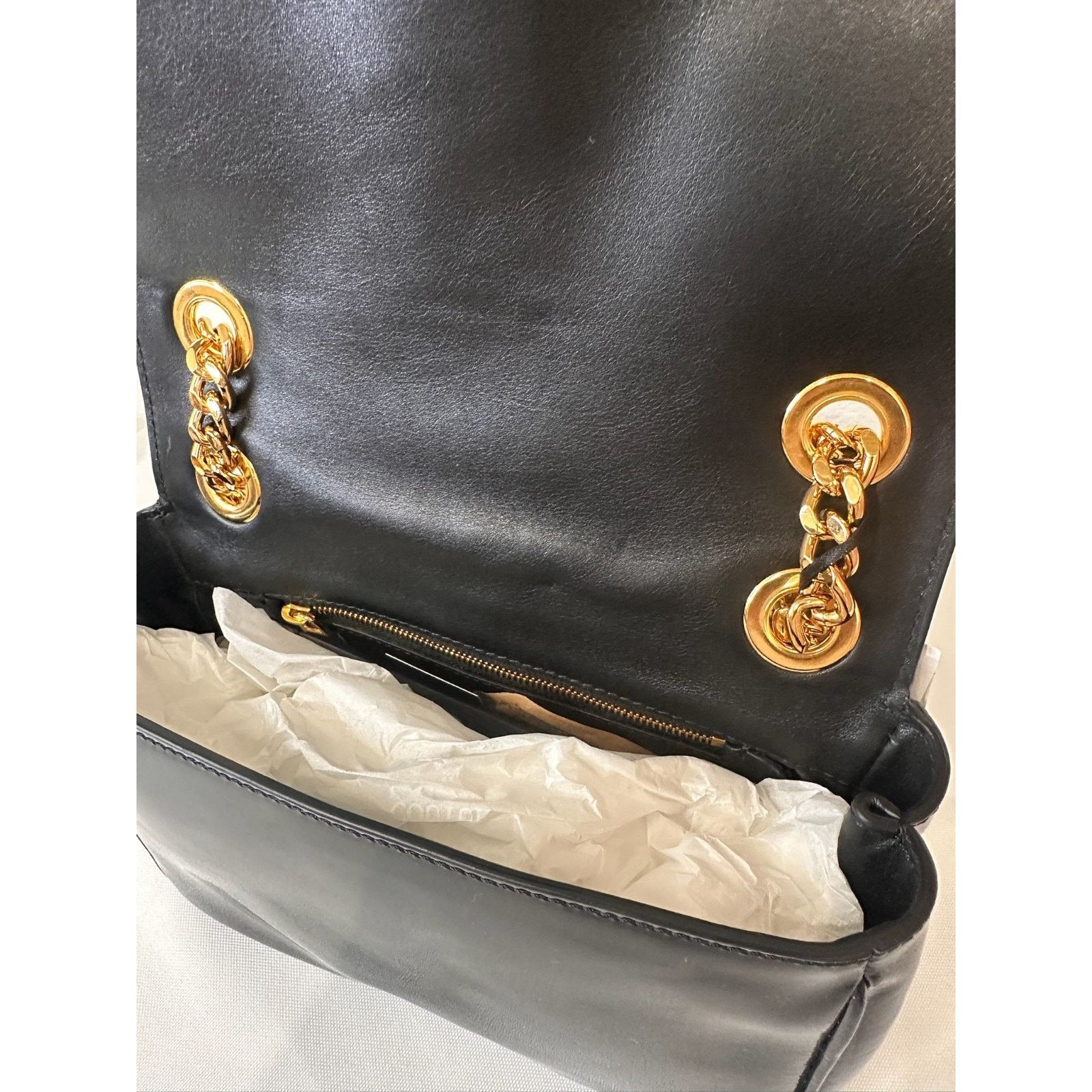 Moschino AW22 MOSCHINO Couture Jeremy Scott Logo Leather Shoulder Bag Size ONE SIZE - 14 Thumbnail