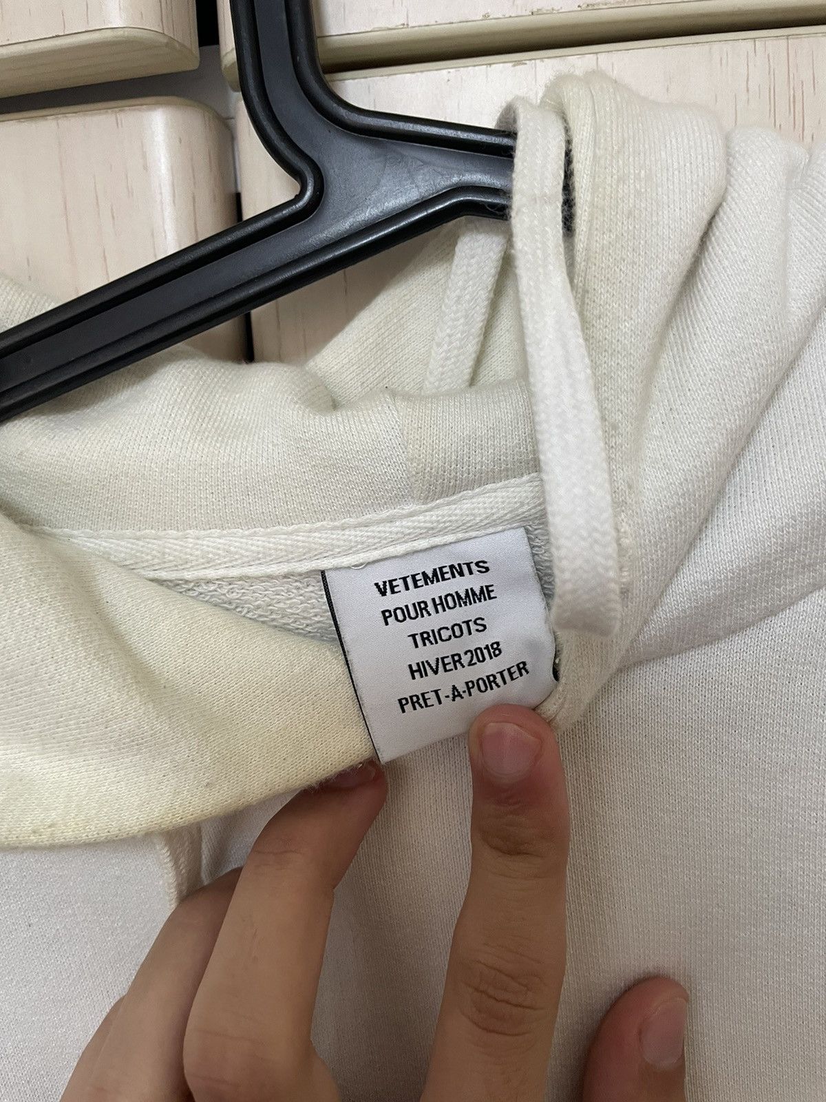 Vetements Vetements 100% hoodie Size US S / EU 44-46 / 1 - 6 Thumbnail