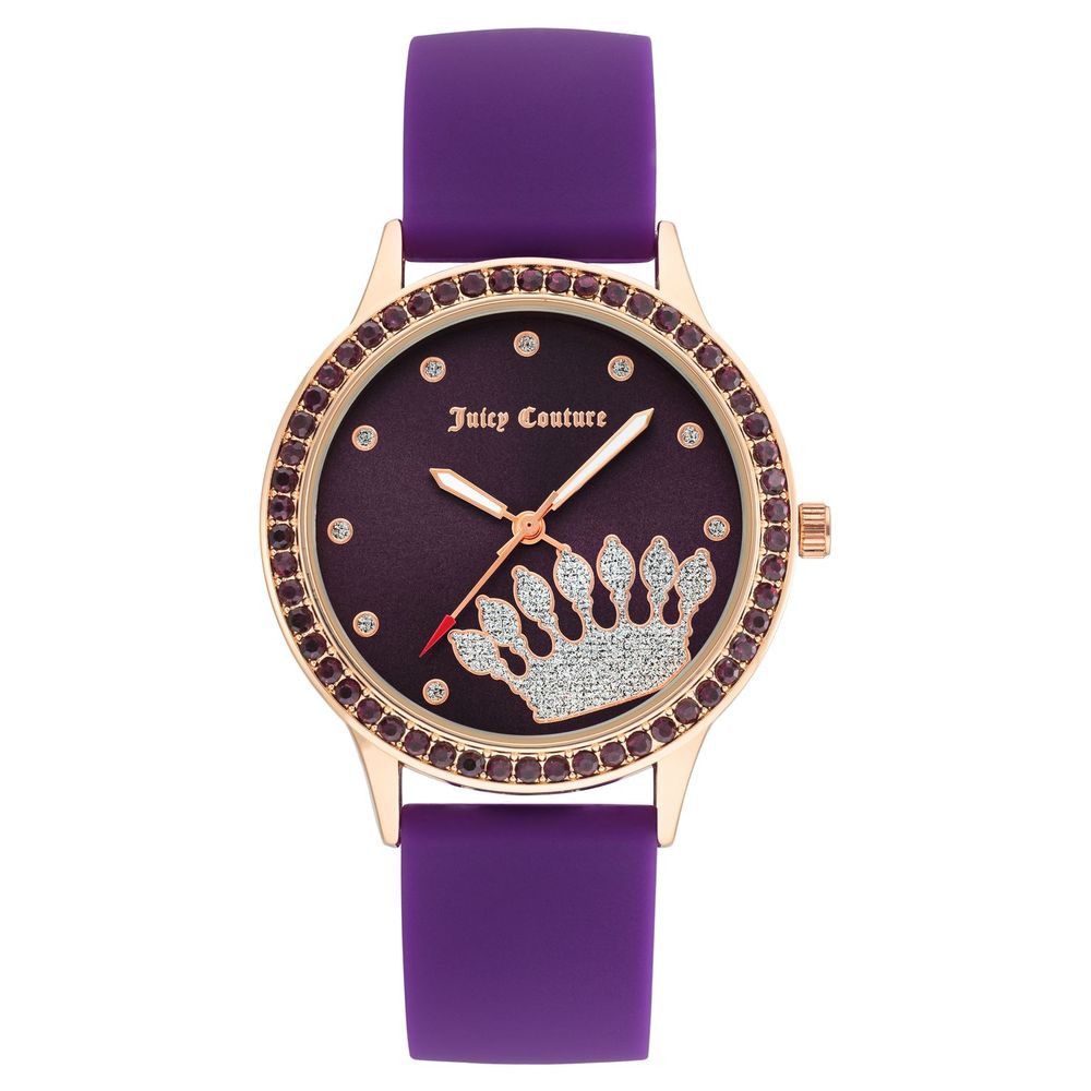 Juicy Couture Purple Silicone Women's Watch Size ONE SIZE - 1 Thumbnail