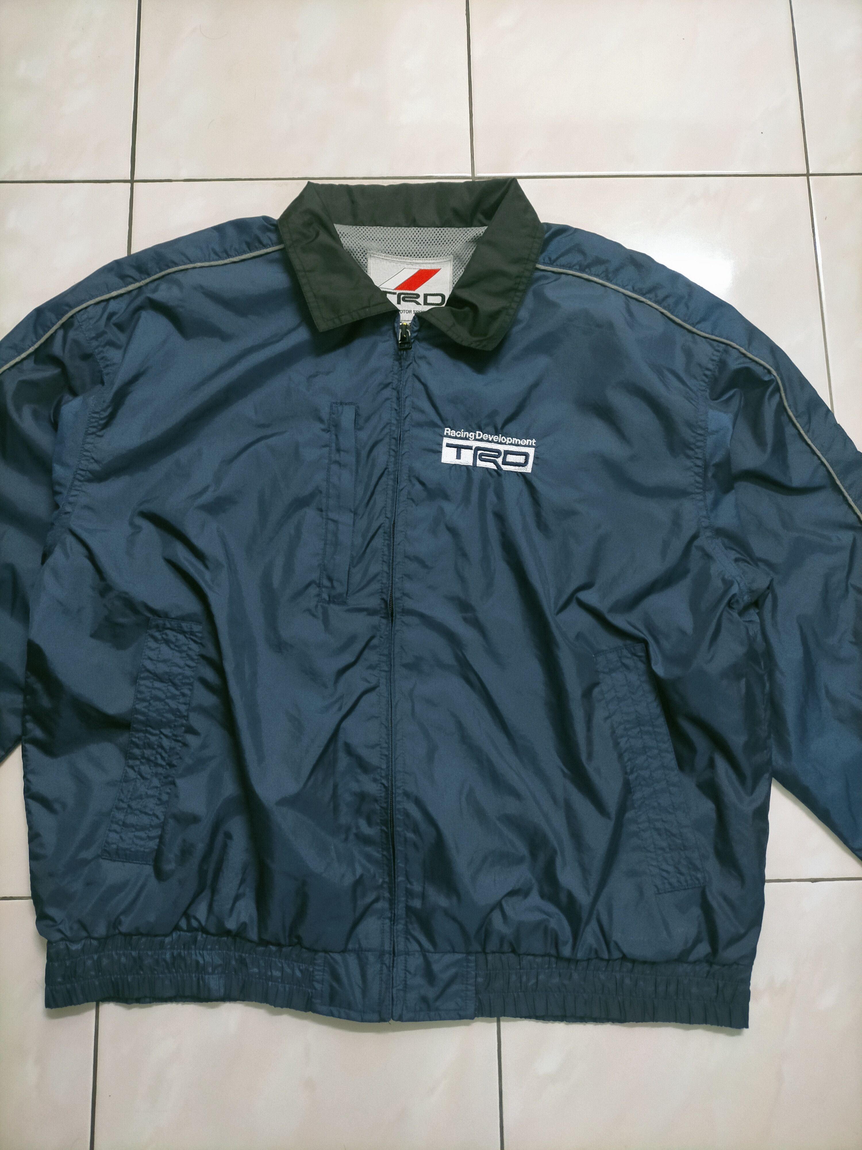 Vintage 🔥 Vintage Toyota TRD Racing Development Navy Blue Jacket Size US L / EU 52-54 / 3 - 3 Thumbnail