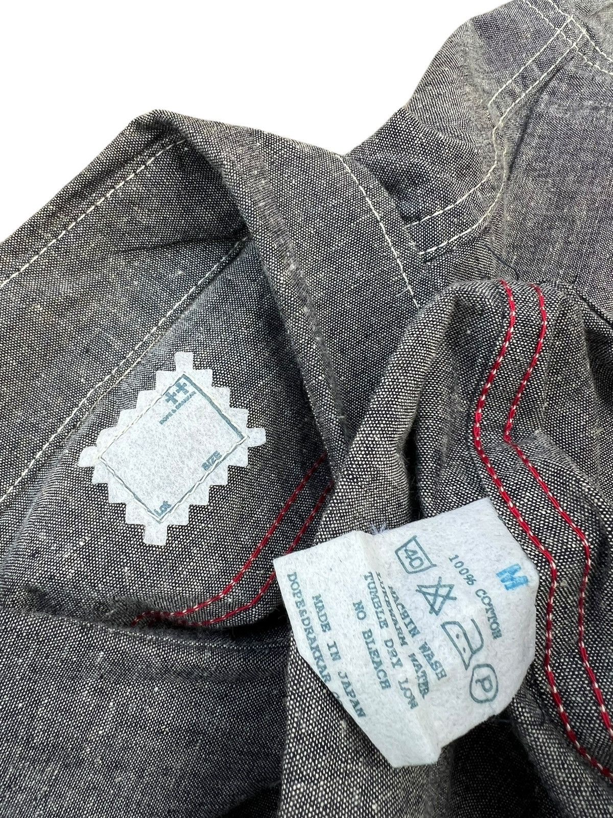 45rpm Dope & Drakkar Japan Chambray Work Shirt Size US M / EU 48-50 / 2 - 25 Thumbnail