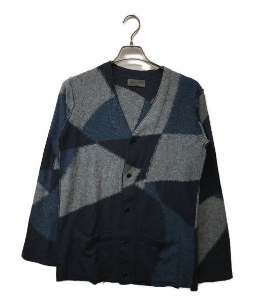 Yohji Yamamoto pour homme all-over pattern silk cardigan