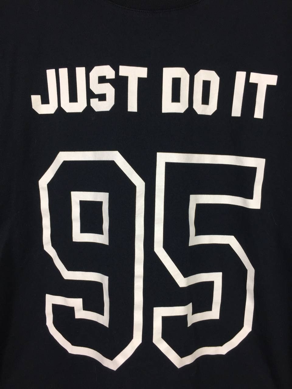 Nike × Vintage Nike Just Do It 95 Spell Out Logo Sportswear Tee Size US M / EU 48-50 / 2 - 3 Thumbnail