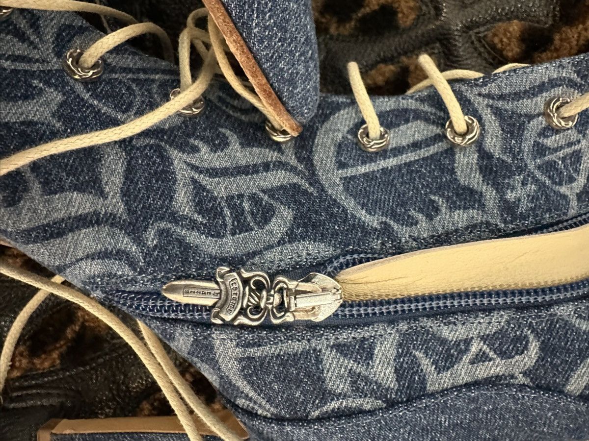 Chrome Hearts Chrome Hearts womens Denim Boots us 7 eu 38 Size US 7 / IT 37 - 5 Thumbnail