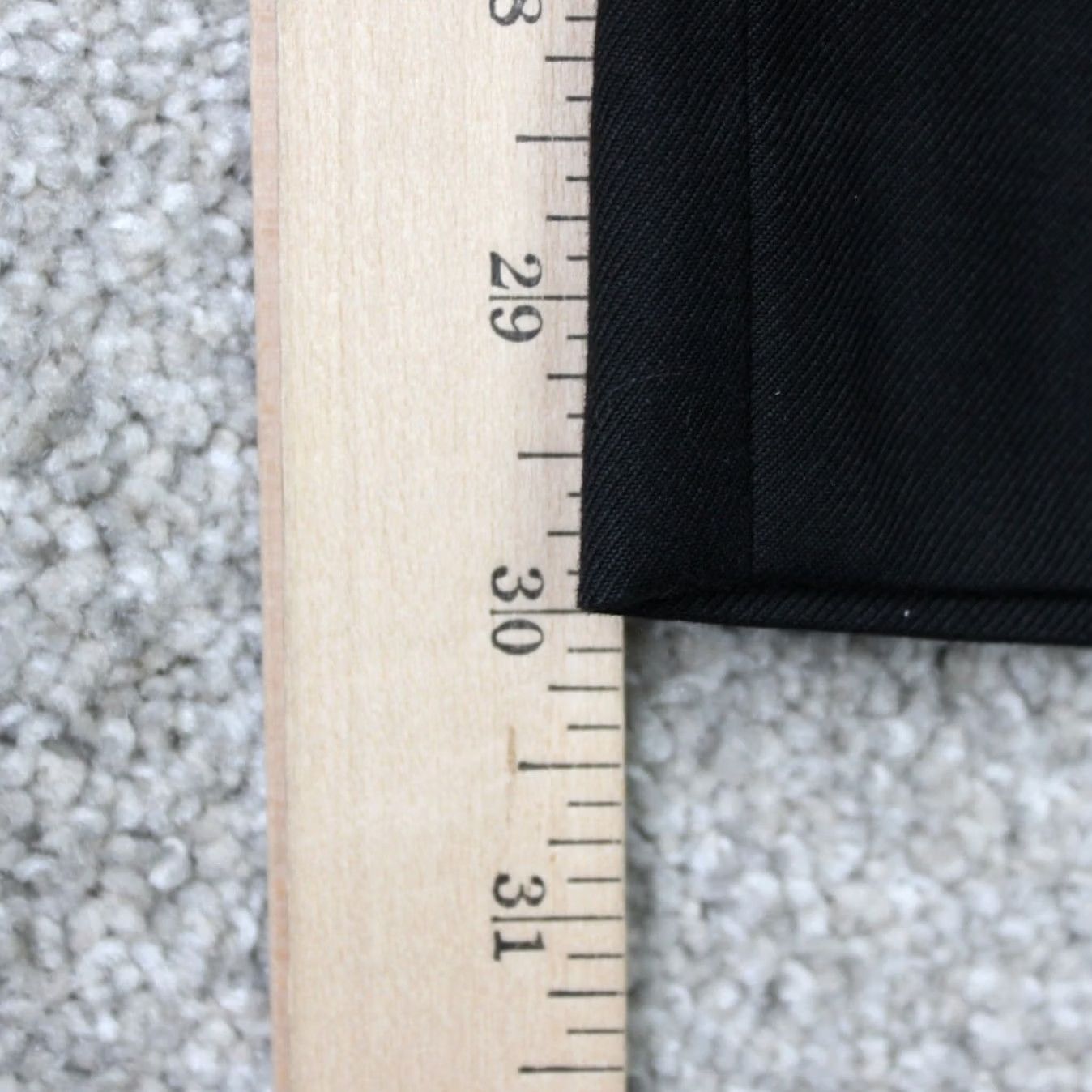 Ralph Lauren LAUREN Ralph Lauren Pants Mens 34x30 Black Flat Front Polyester/Rayon Stretch Dress Pants Size US 34 / EU 50 - 4 Thumbnail
