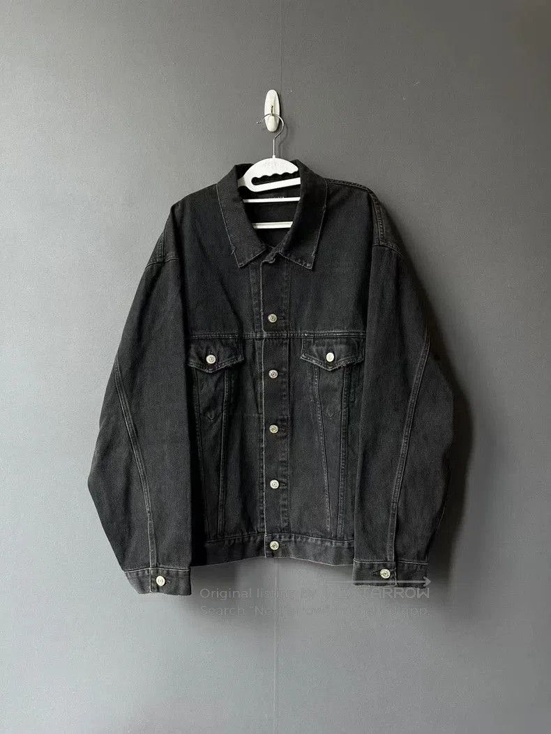 Balenciaga Balenciaga Inkjet Denim Jacket. Size US XS / EU 42 / 0 - 1 Thumbnail
