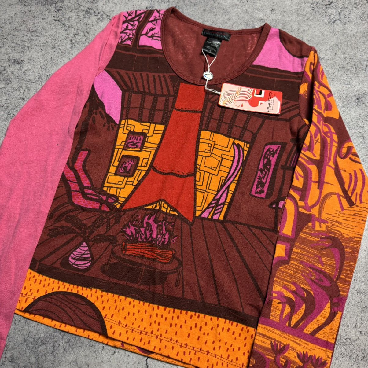 Custo Barcelona NEW Custo Barcelona Long sleeve T Shirt Size M / US 6-8 / IT 42-44 - 3 Thumbnail