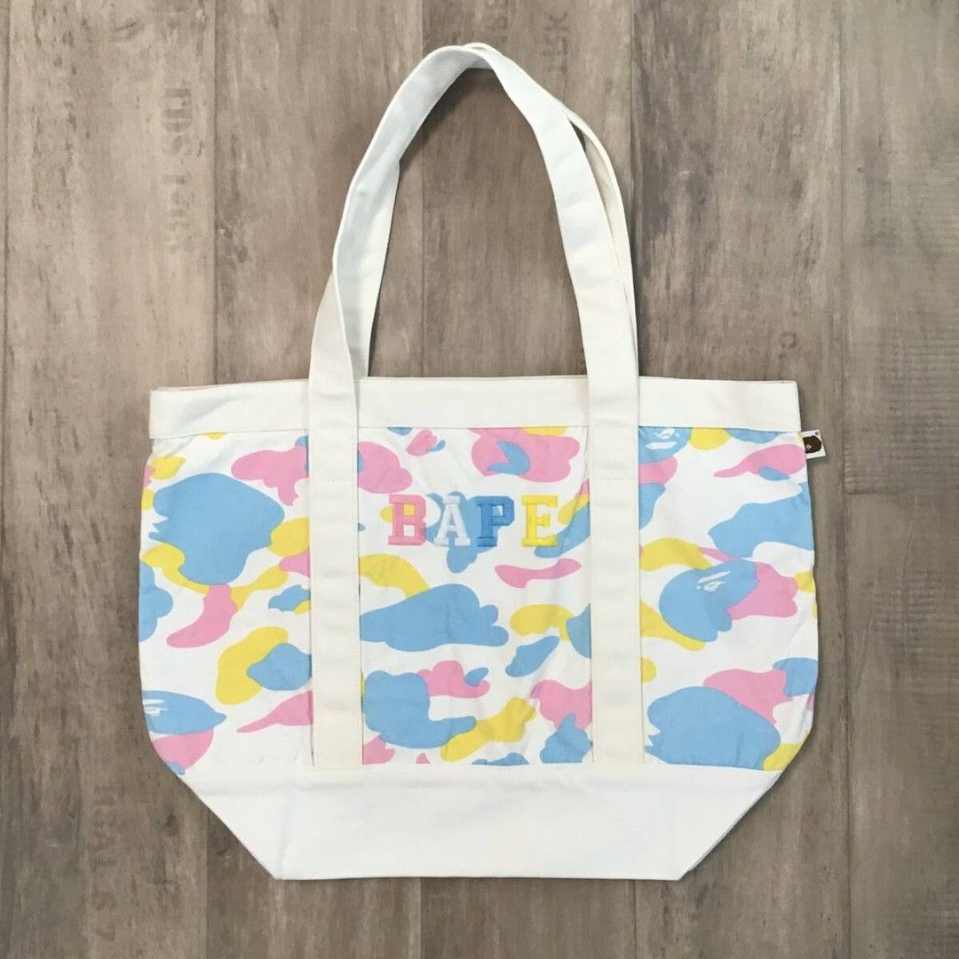 Bape × Nigo BAPE Multi camo tote bag cotton candy camo abathing ape NIGO Size ONE SIZE - 1 Thumbnail