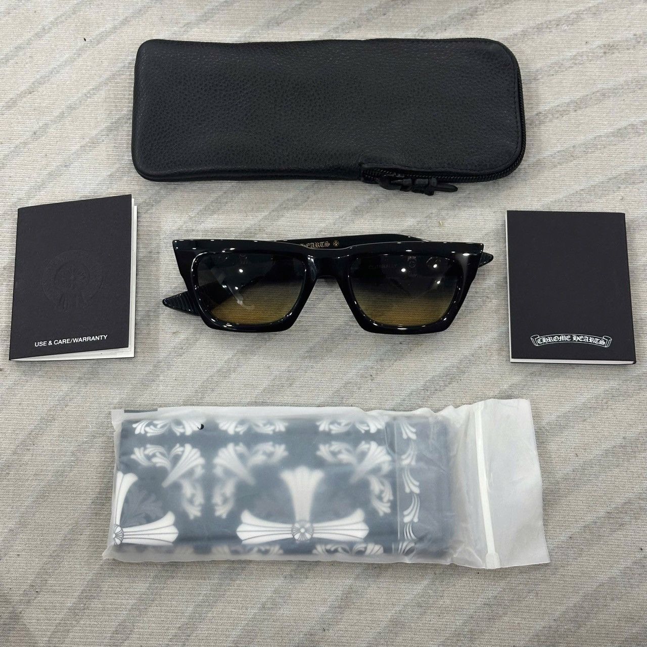 Chrome Hearts CHROME HEARTS CLITERALLY Black-18KGP | Grailed