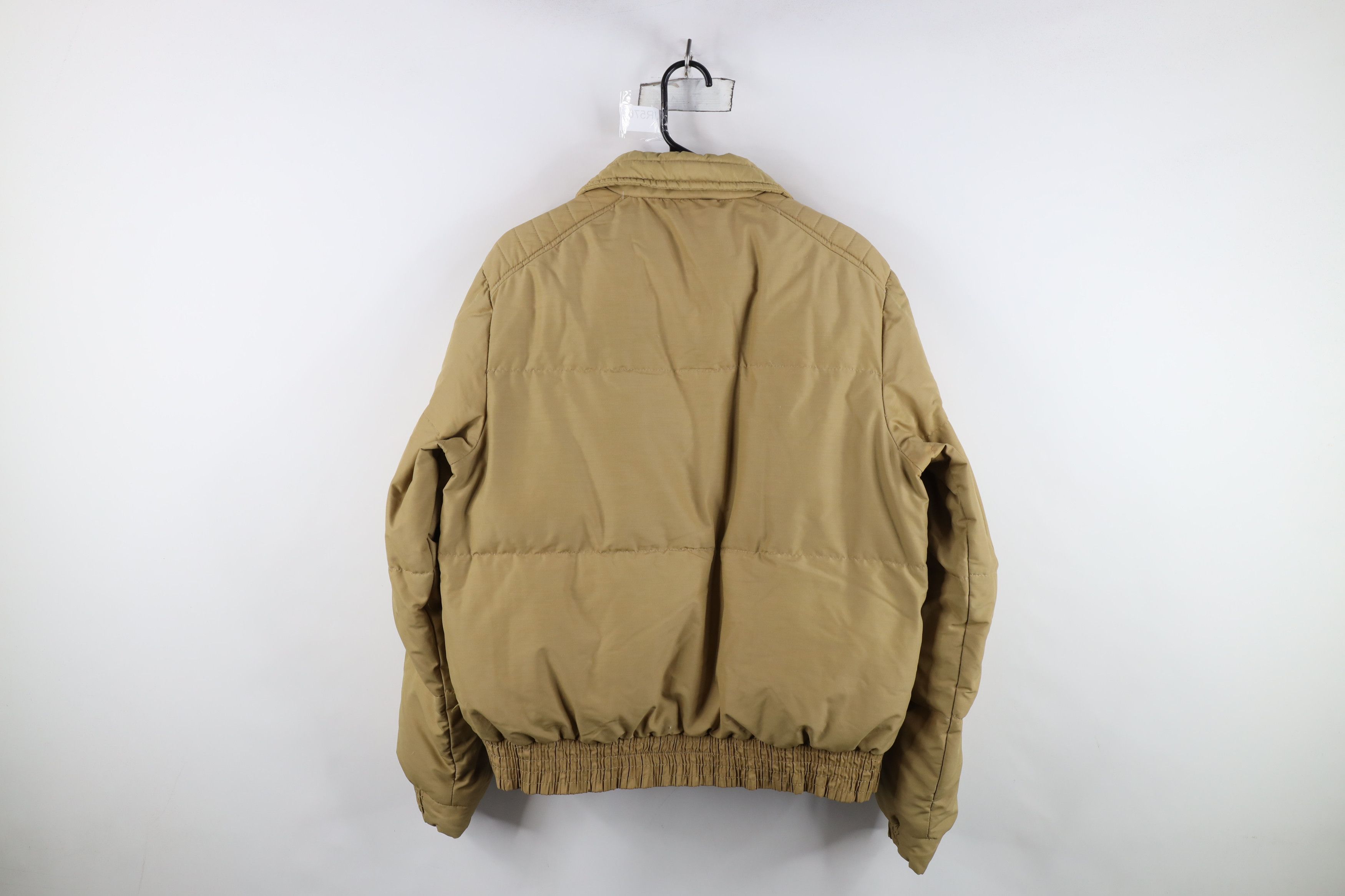 Vintage Vintage 70s Streetwear Insulated Puffer Jacket Beige USA Size US M / EU 48-50 / 2 - 12 Thumbnail