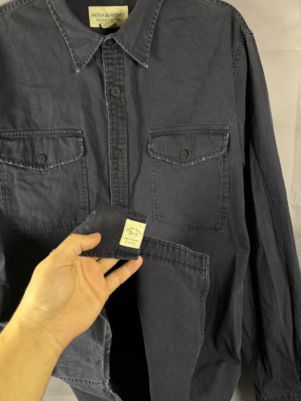 Denim & Supply Ralph Lauren × Ralph Lauren Ralph Lauren Denim & Supply Men’s Overshirt Twill Utility XL Size US XL / EU 56 / 4 - 7 Thumbnail