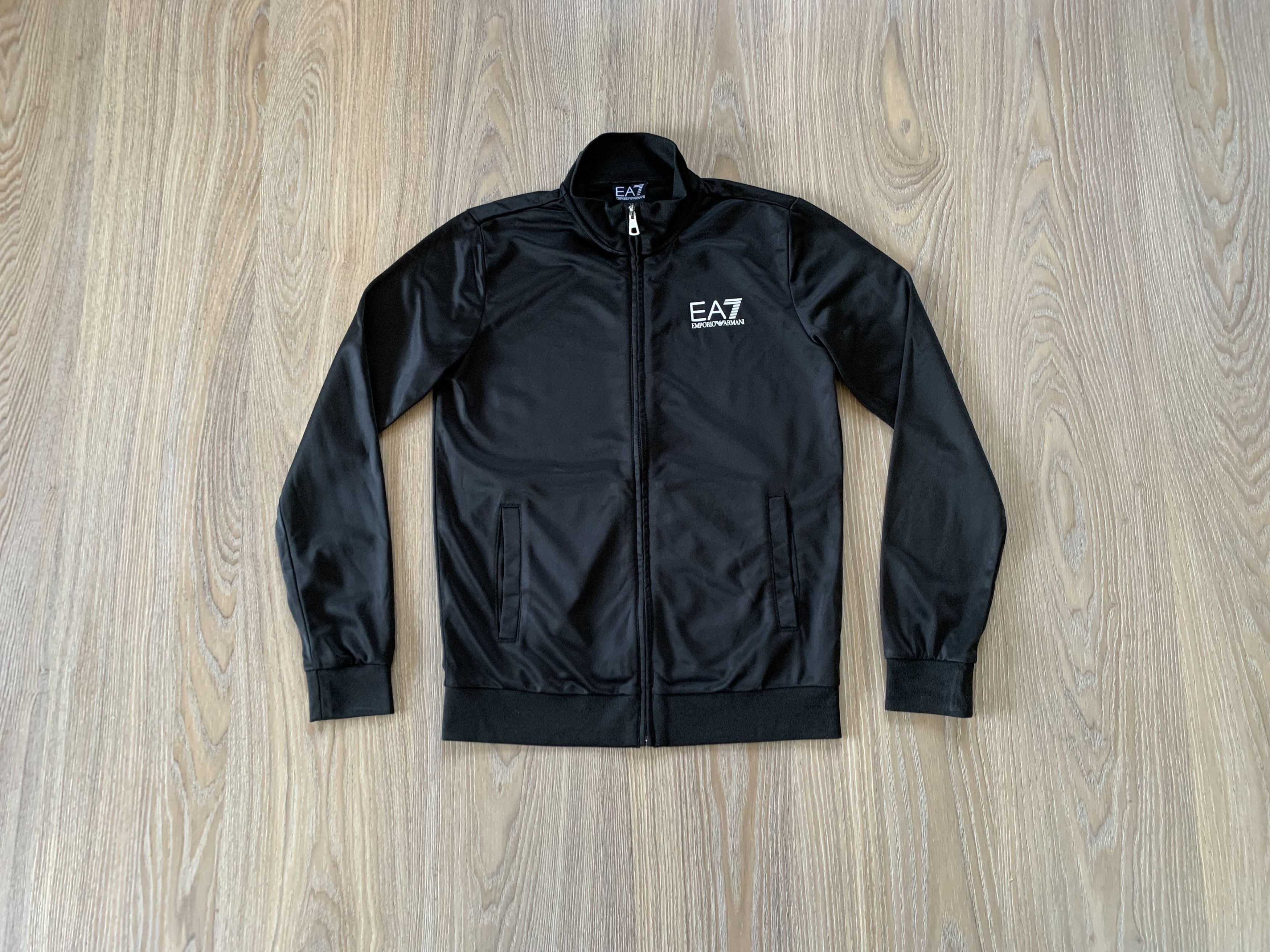 Emporio Armani × Giorgio Armani Emporio Armani Youth Full Zip Sweatshirt Size US XXS / EU 40 - 1 Thumbnail