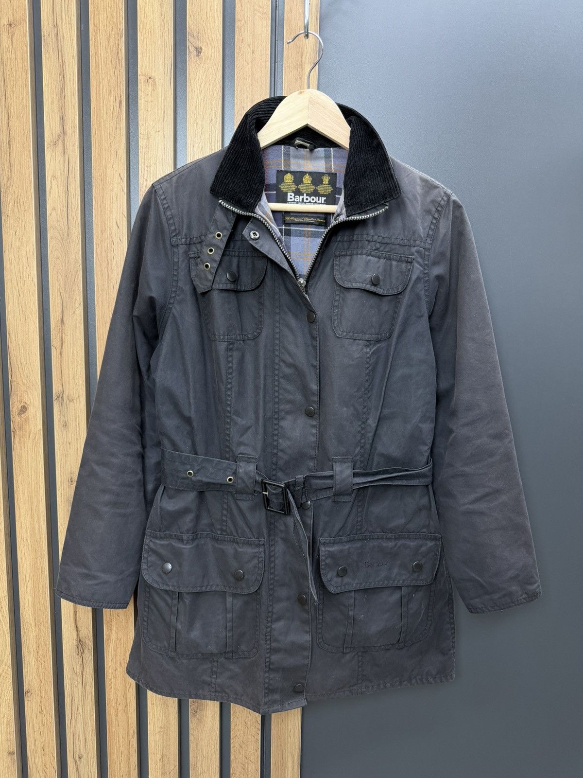 Barbour Barbour Utility Max Wax Jacket Women’s Size 10 Size M / US 6-8 / IT 42-44 - 1 Thumbnail