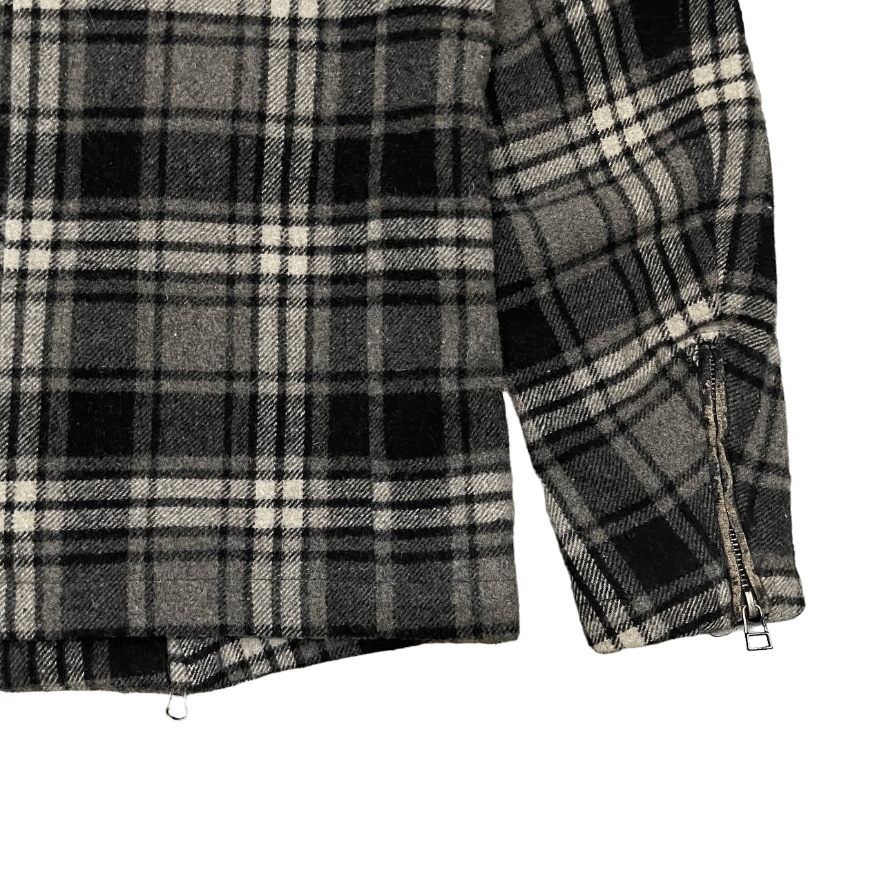 semanticdesign Semantic Design Plaid Wool Hooded Coat Size US M / EU 48-50 / 2 - 19 Thumbnail