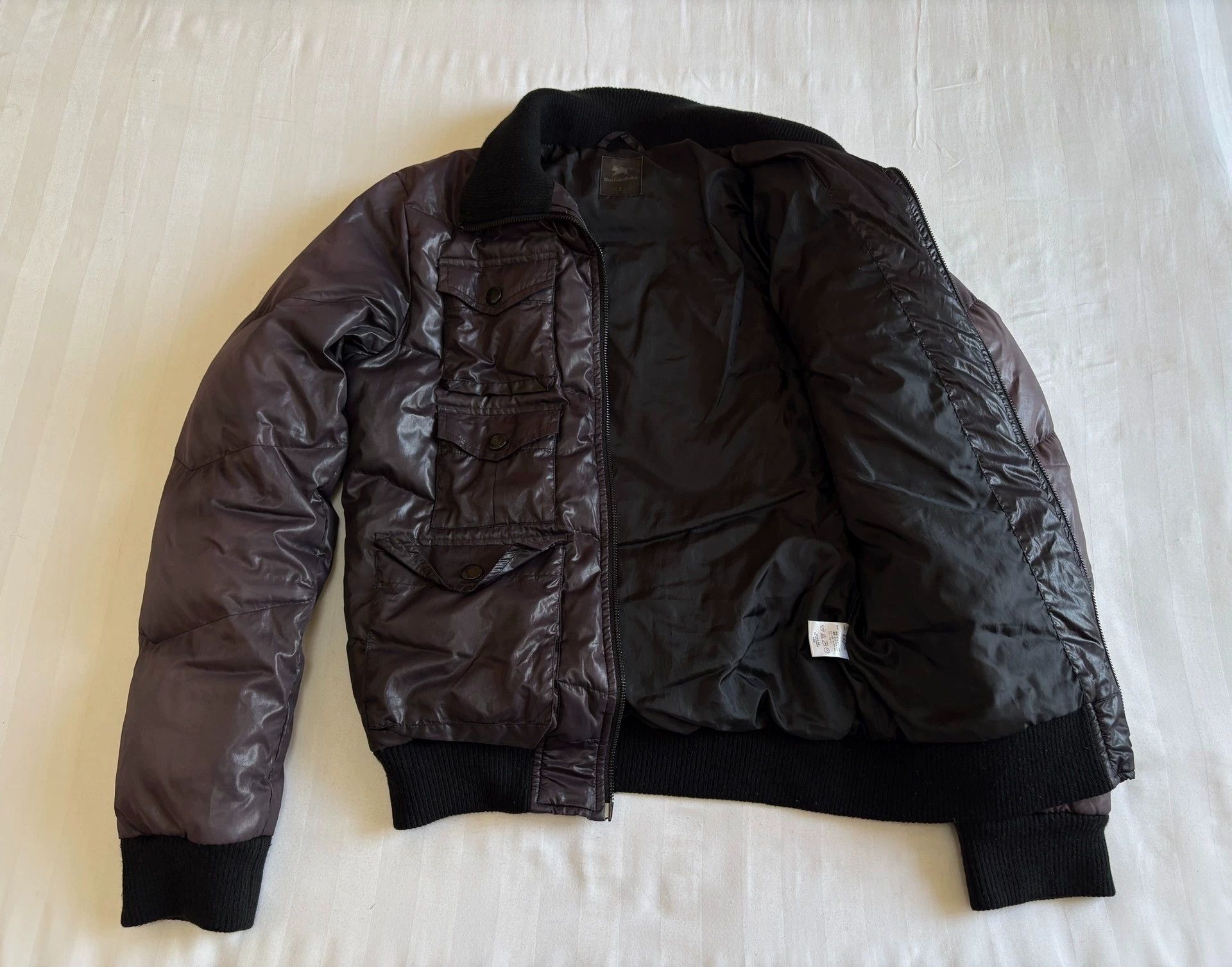 BUFFALO BOBS Buffalo Bobs Vintage Down Jacket Multi-Pkt Double Zip Knit Trim Size US M / EU 48-50 / 2 - 6 Thumbnail