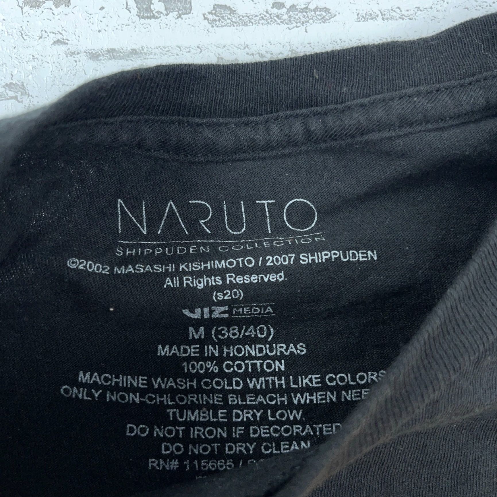 Vintage Naruto Shirt Men Medium Black Uzumaki Anime Comic Cartoon TV Shoe Tee Adults Size US M / EU 48-50 / 2 - 3 Thumbnail