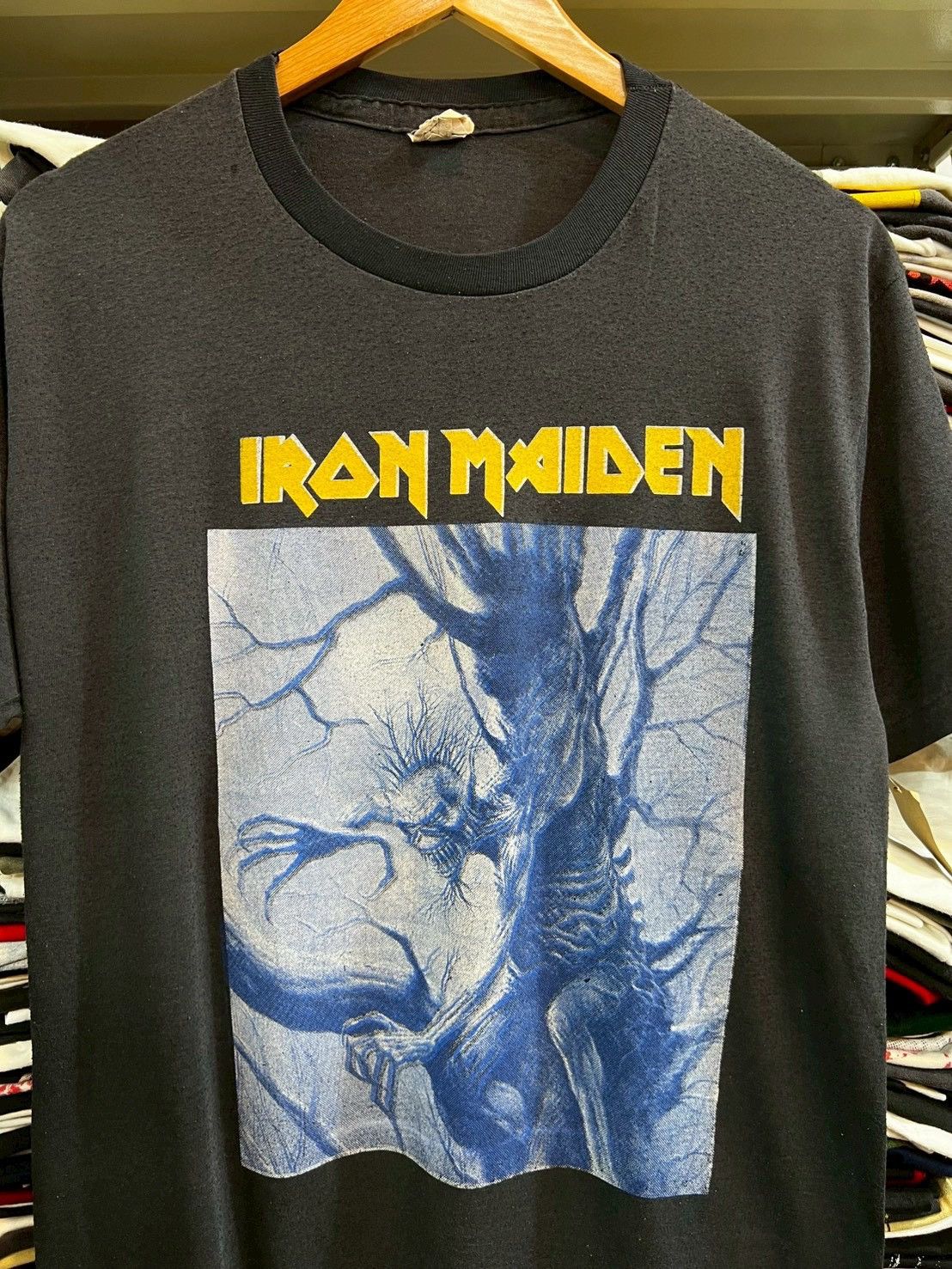 Band Tees Iron maiden vintage tee 90’s Size US L / EU 52-54 / 3 - 2 Thumbnail
