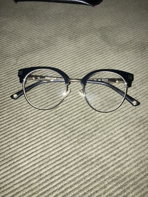 Rochas Rochas vintage preppy browliner glasses Size ONE SIZE - 2 Thumbnail
