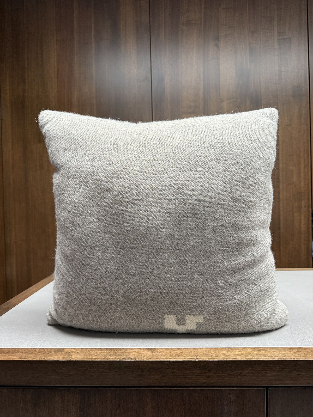 Pre-owned Visvim 20aw Spot Wool Cushion In Gray