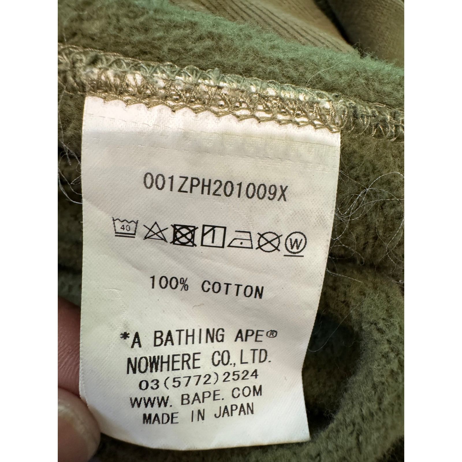 Bape BAPE Green Camo Shark Zip Up Hoodie Size US M / EU 48-50 / 2 - 8 Thumbnail