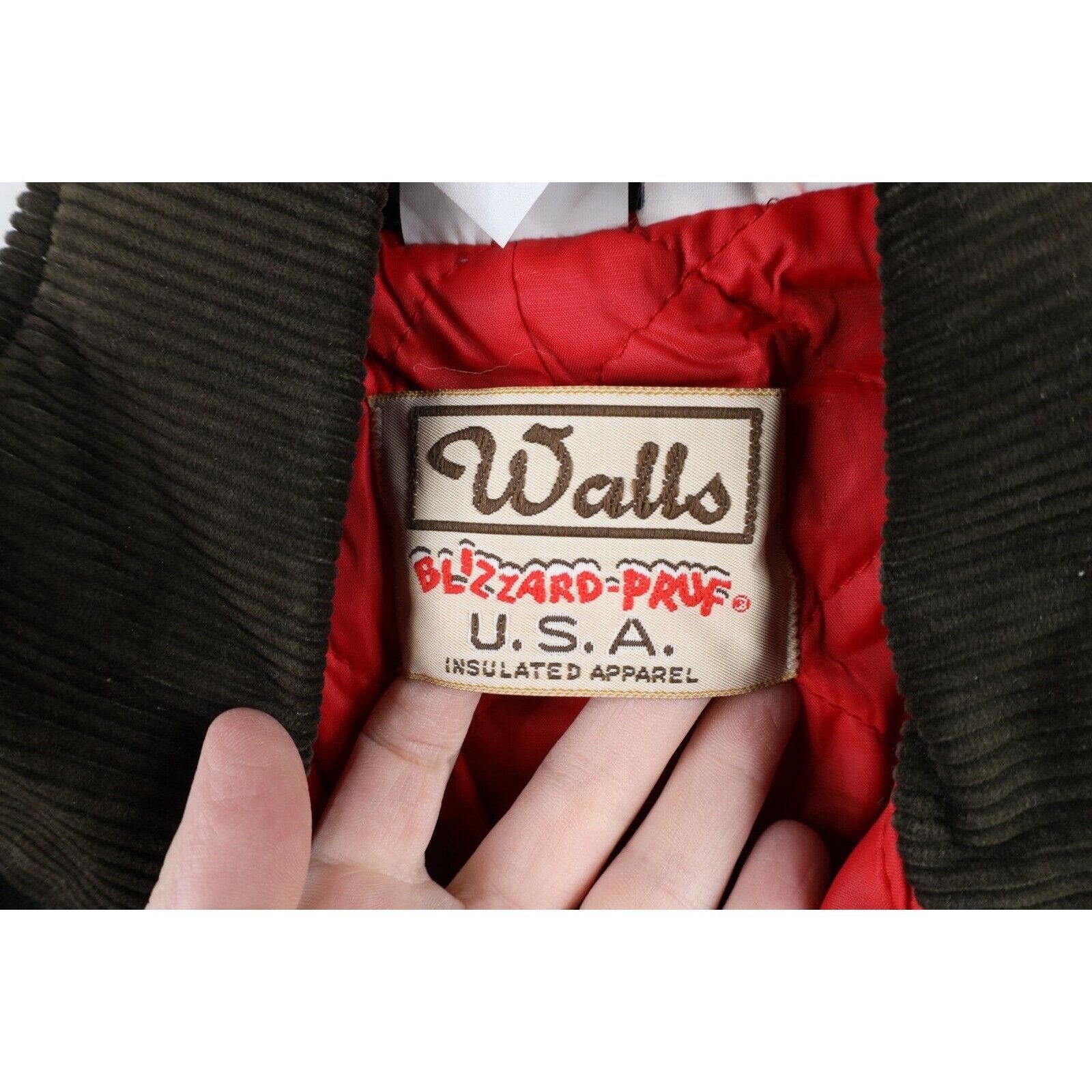 Vintage × Walls Vintage 90s Walls Blizzard Pruf Faded Quilted Coveralls Size US L / EU 52-54 / 3 - 12 Thumbnail