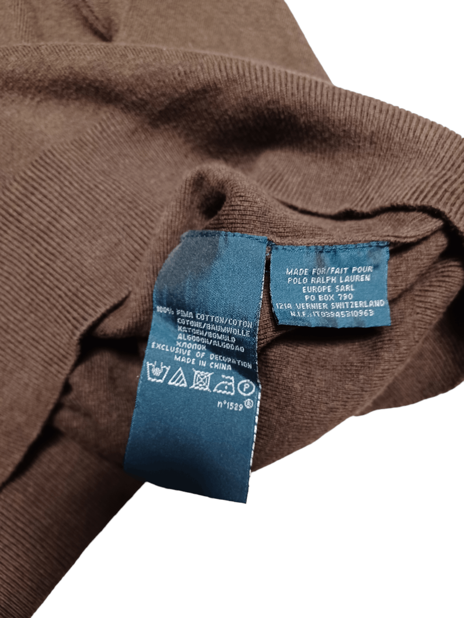 Polo Ralph Lauren VINTAGE PIMA COTTON PRL OLDMONEY SWEATER 90S Size US L / EU 52-54 / 3 - 5 Thumbnail