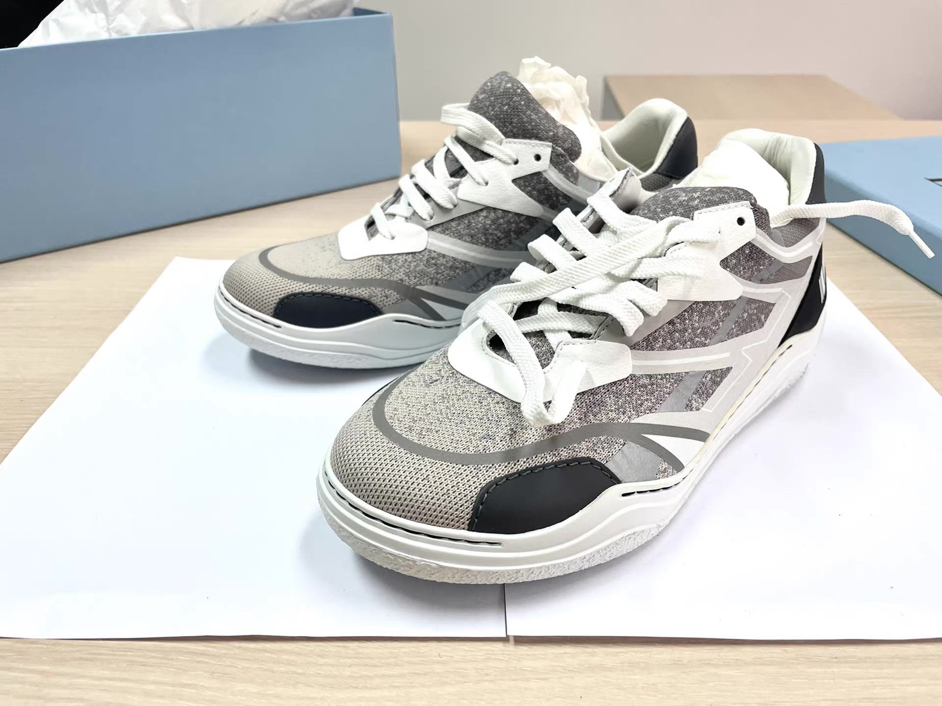 Lanvin Lanvin Men's Sneakers Ｑ21 Size US 7 / EU 40 - 1 Thumbnail