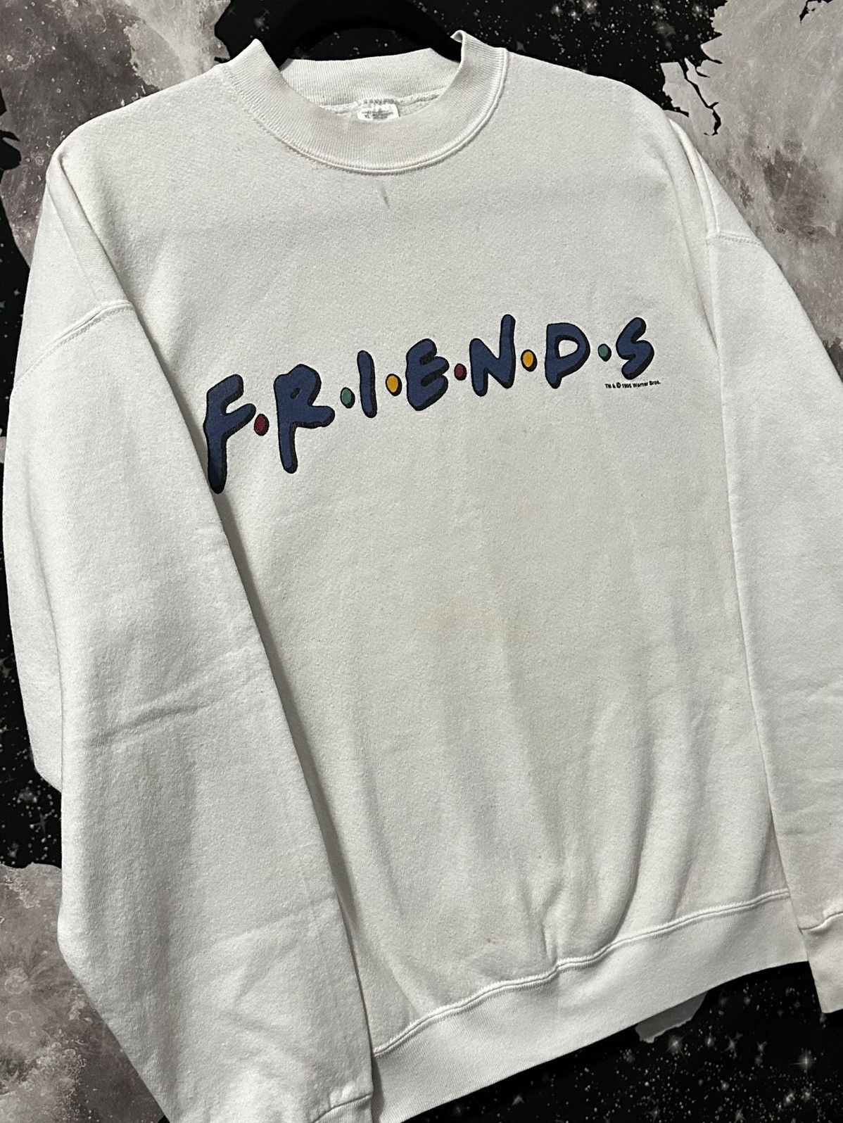 Fruit Of The Loom Friends Television Sitcom Crewneck Sweatshirt Size US XL / EU 56 / 4 - 3 Thumbnail
